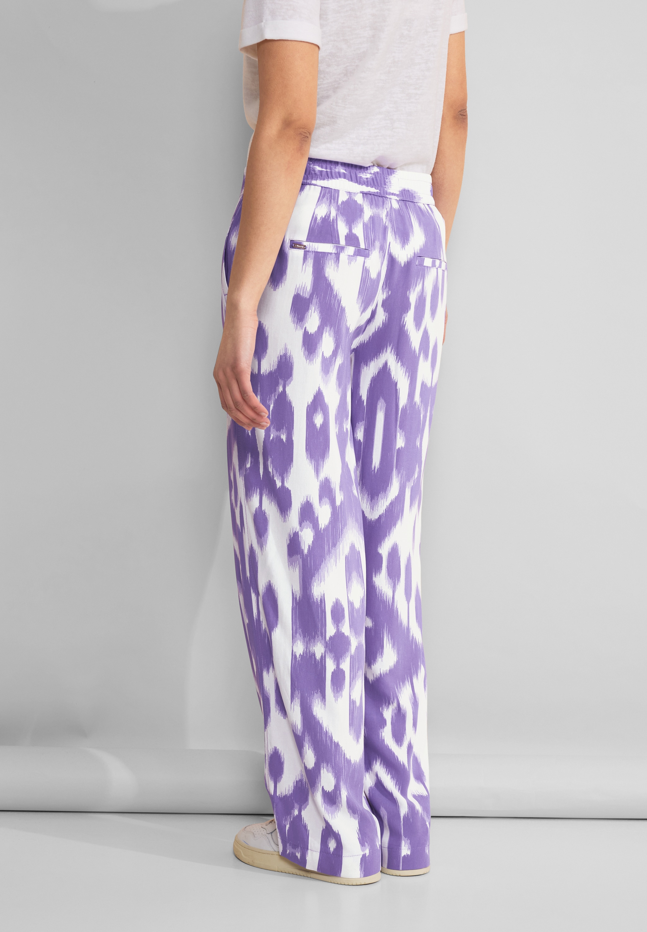 STREET ONE Stoffhose, High Waist