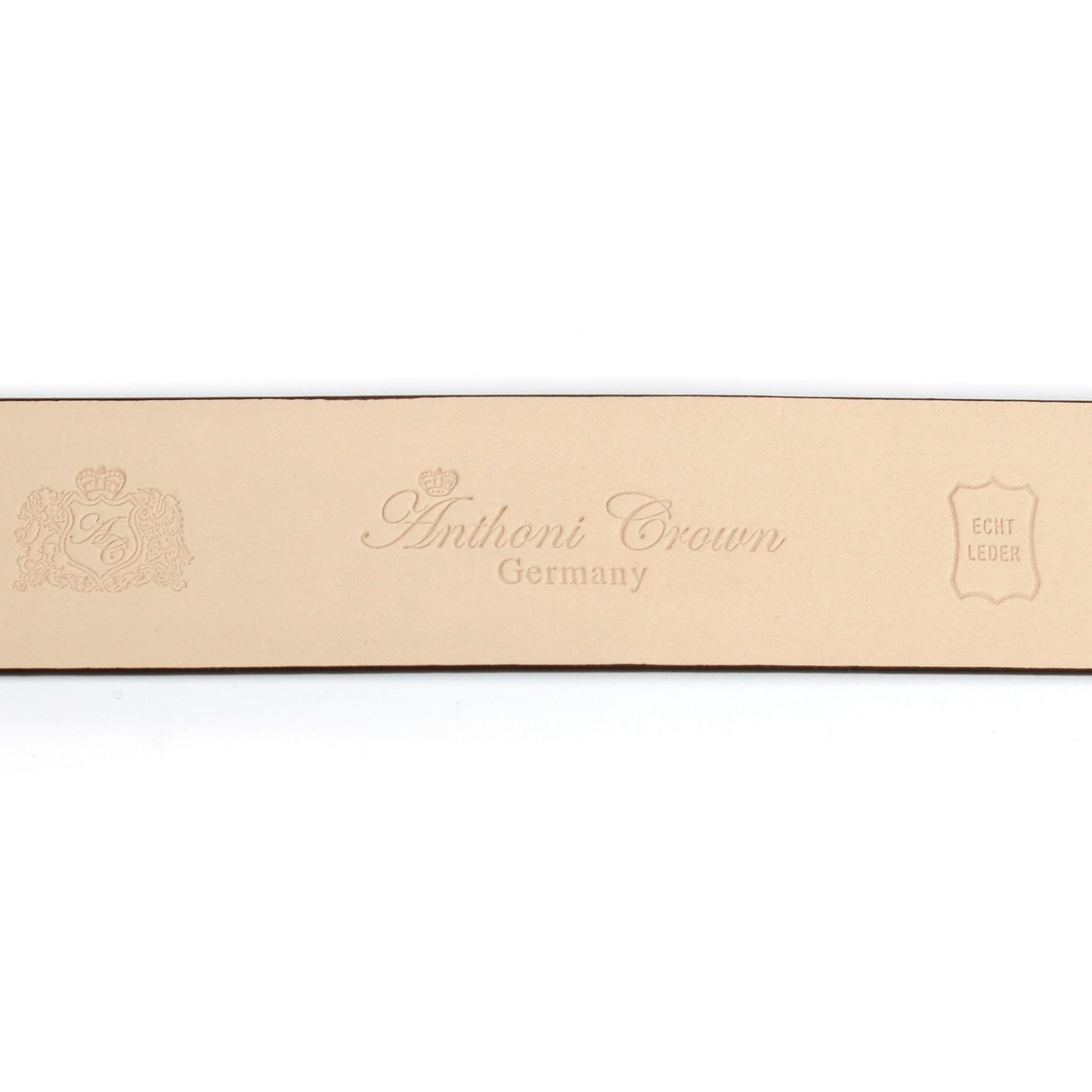 Anthoni Crown Ledergürtel, mit goldfarbener | filigraner Dornschließe bestellen BAUR online