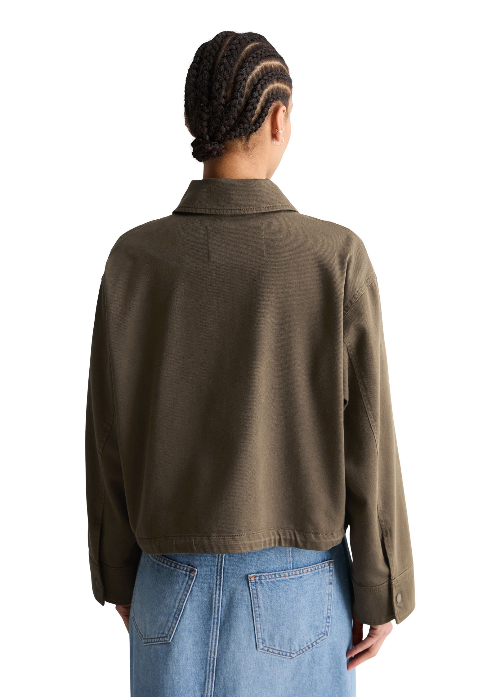 Marc O'Polo DENIM Outdoorjacke »aus Organic-Cotton-Lyocell-Stretch«