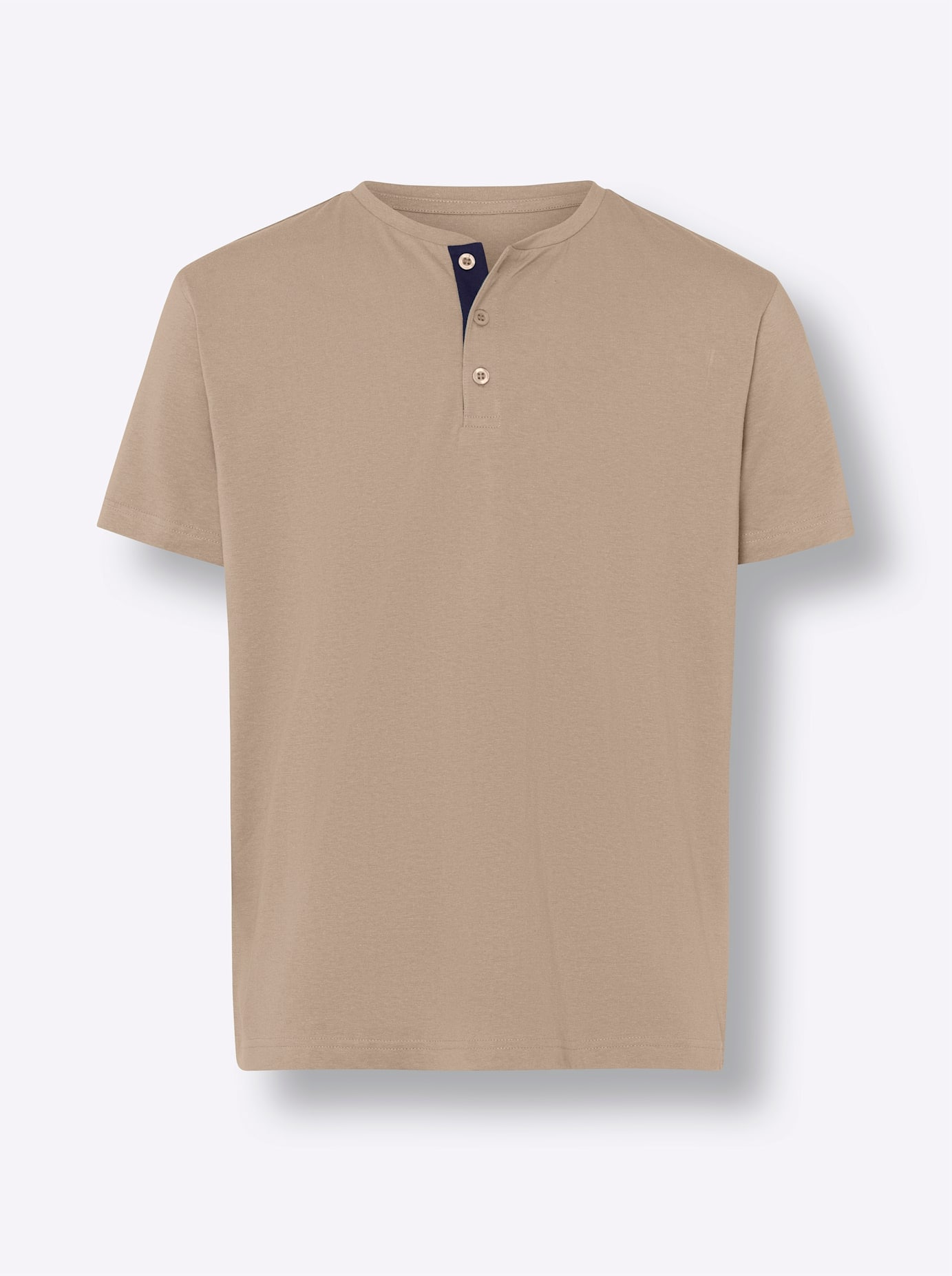 Classic Rundhalsshirt »Rundhals-Shirt«, (1 tlg.)