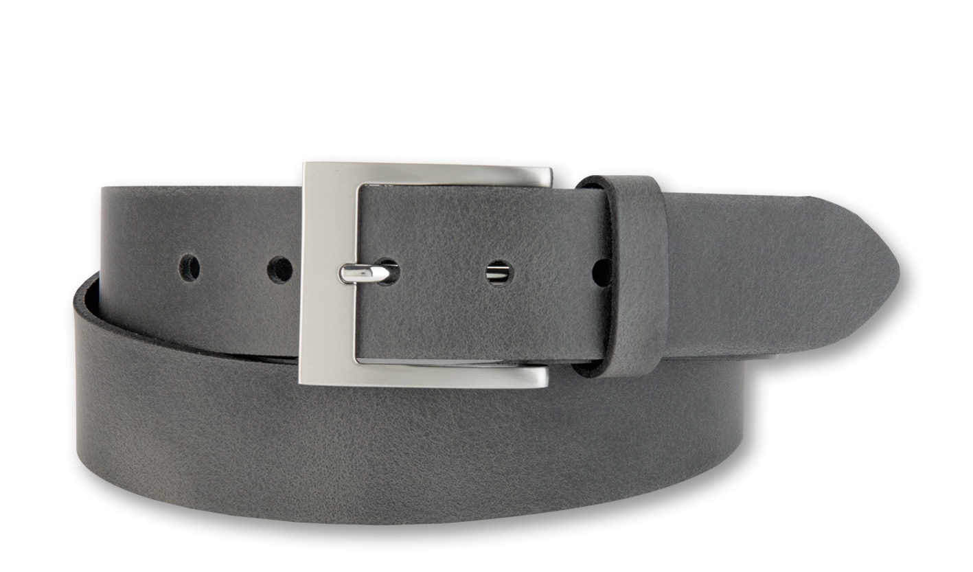 BERND GÖTZ Ledergürtel "Ledergürtel mit markanter Rechteckschließe aus Rind günstig online kaufen