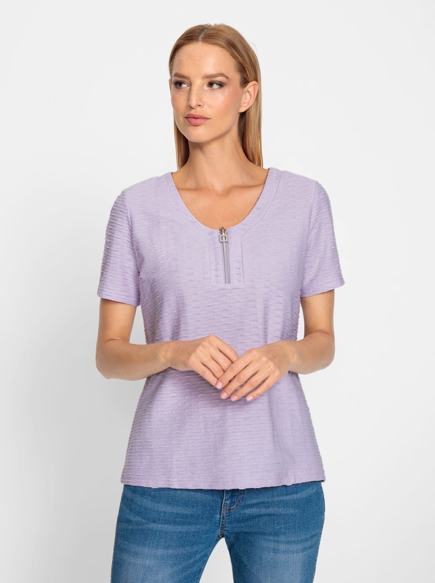 heine Kurzarmshirt »Shirt«, (1 tlg.)