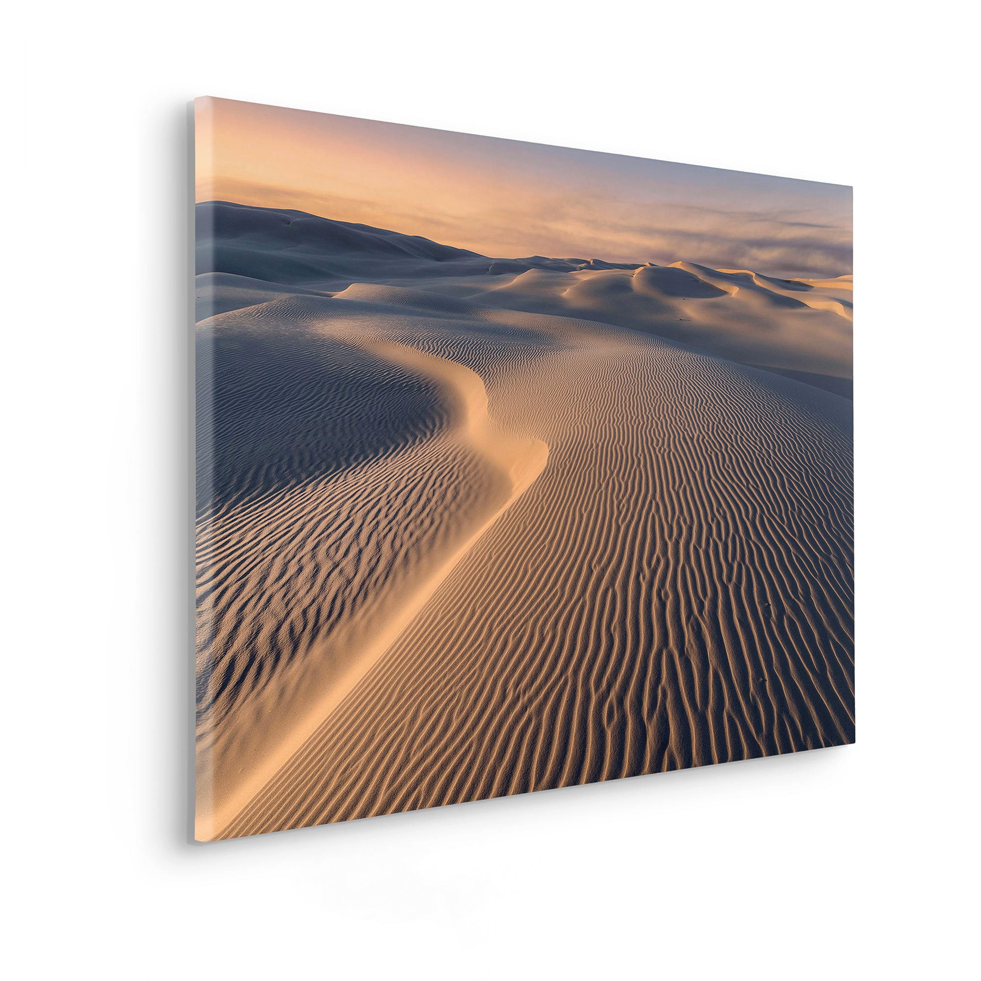 Komar Paveikslas ant drobės »Sand Storm - Größe 90 x 60 cm« Baum-Blätter-Natur-Berge-Blumen-Foto-Jahreszeiten-Landschaft-Meer-Strand-Palmen (Rinkinys 1 St.) Paveikslas mi Echtholzrahmen