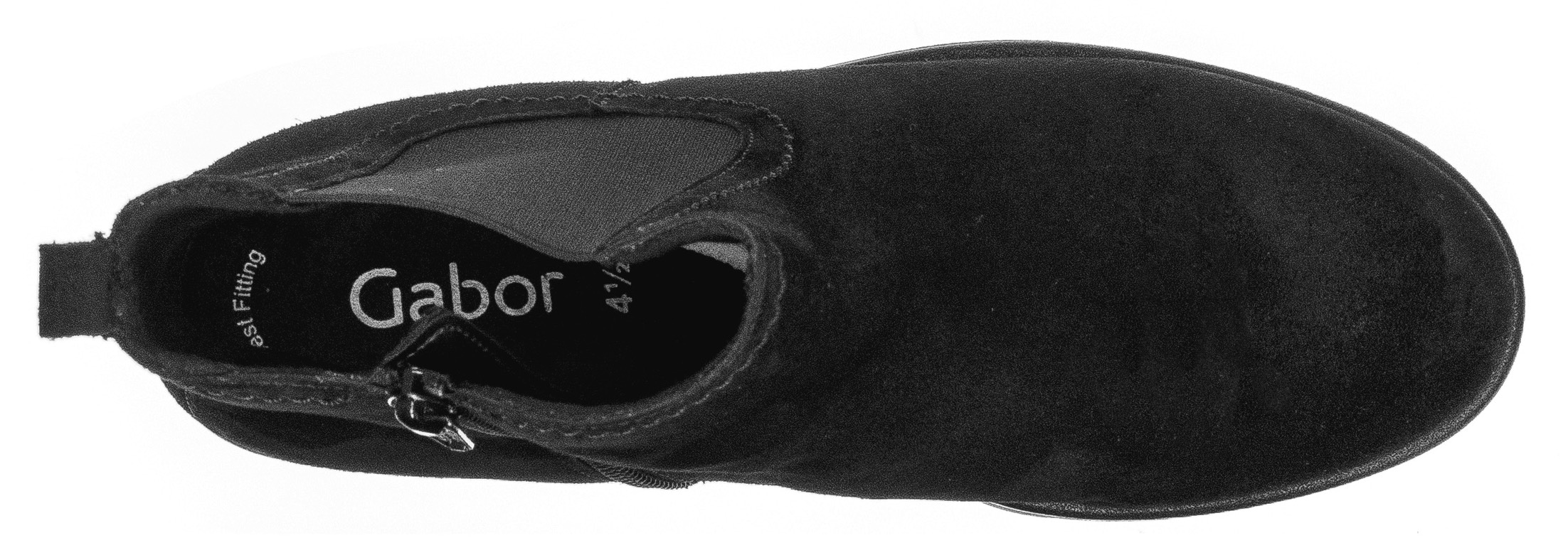 Gabor Chelseaboots, Blockabsatz, Stiefelette mit Best Fitting Ausstattung
