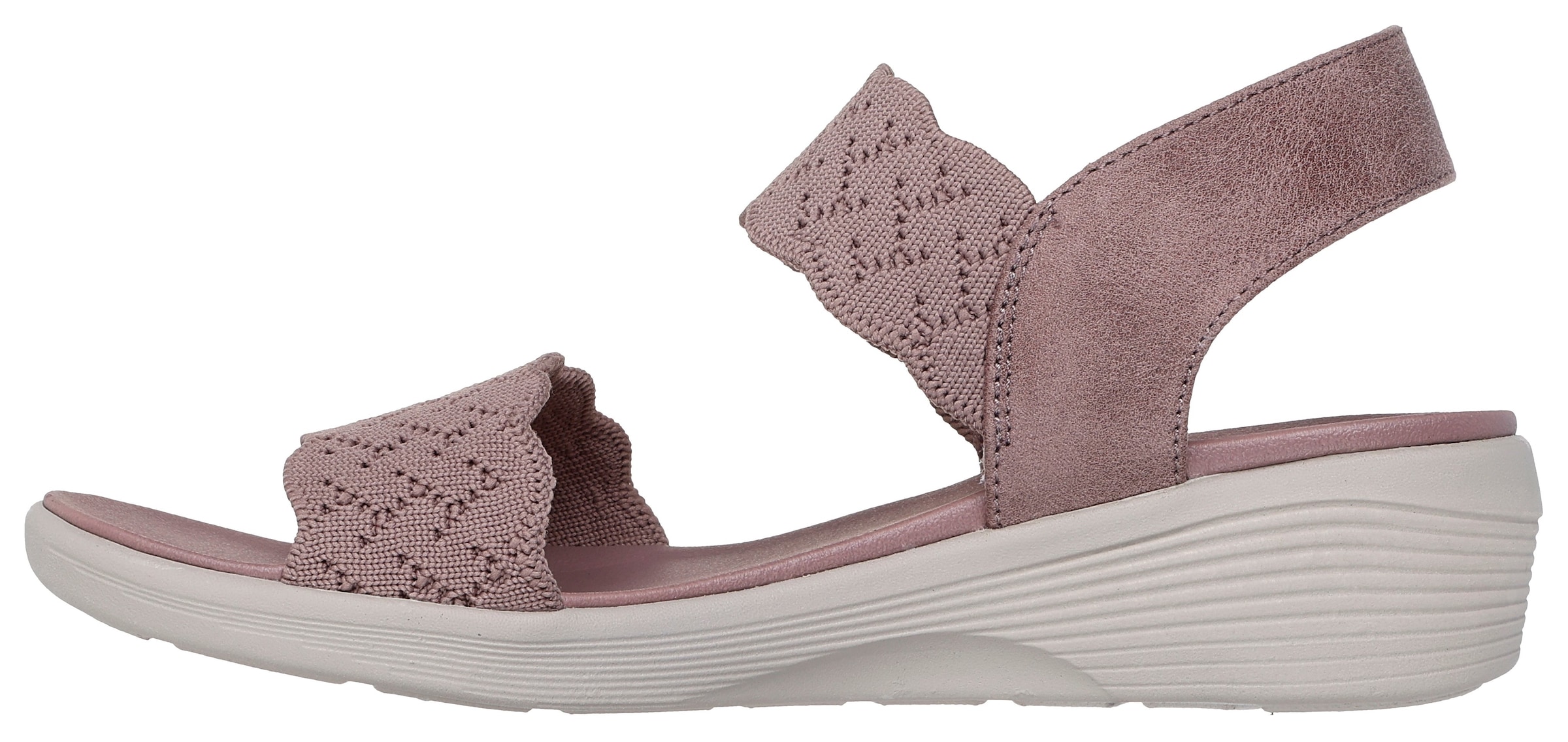 Skechers Keilsandalette »ARYA-ON THE RISE«, Plateausandale, Klettschuh mit Luxe Foam