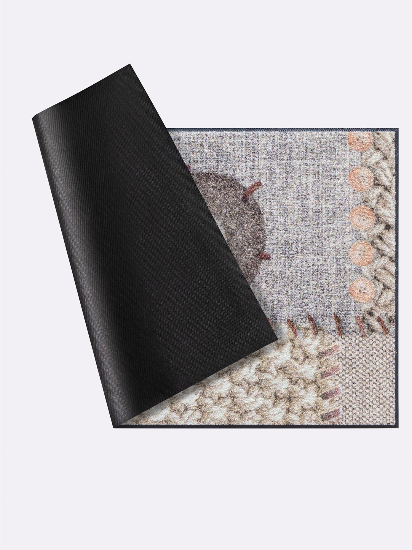 Fußmatte SALONLOEWE Gr. 5, bunt (beige, braun, gemustert), B:115cm H:7mm L:175cm, Polyamid, Teppiche, Fußmatte 2