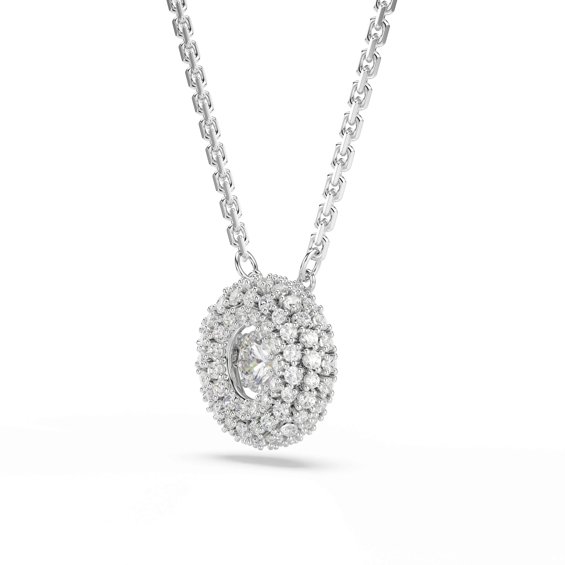 Swarovski Kette mit Anhänger »Schmuck Geschenk SUBLIMA Halskette« mit Swarovski® Kristall