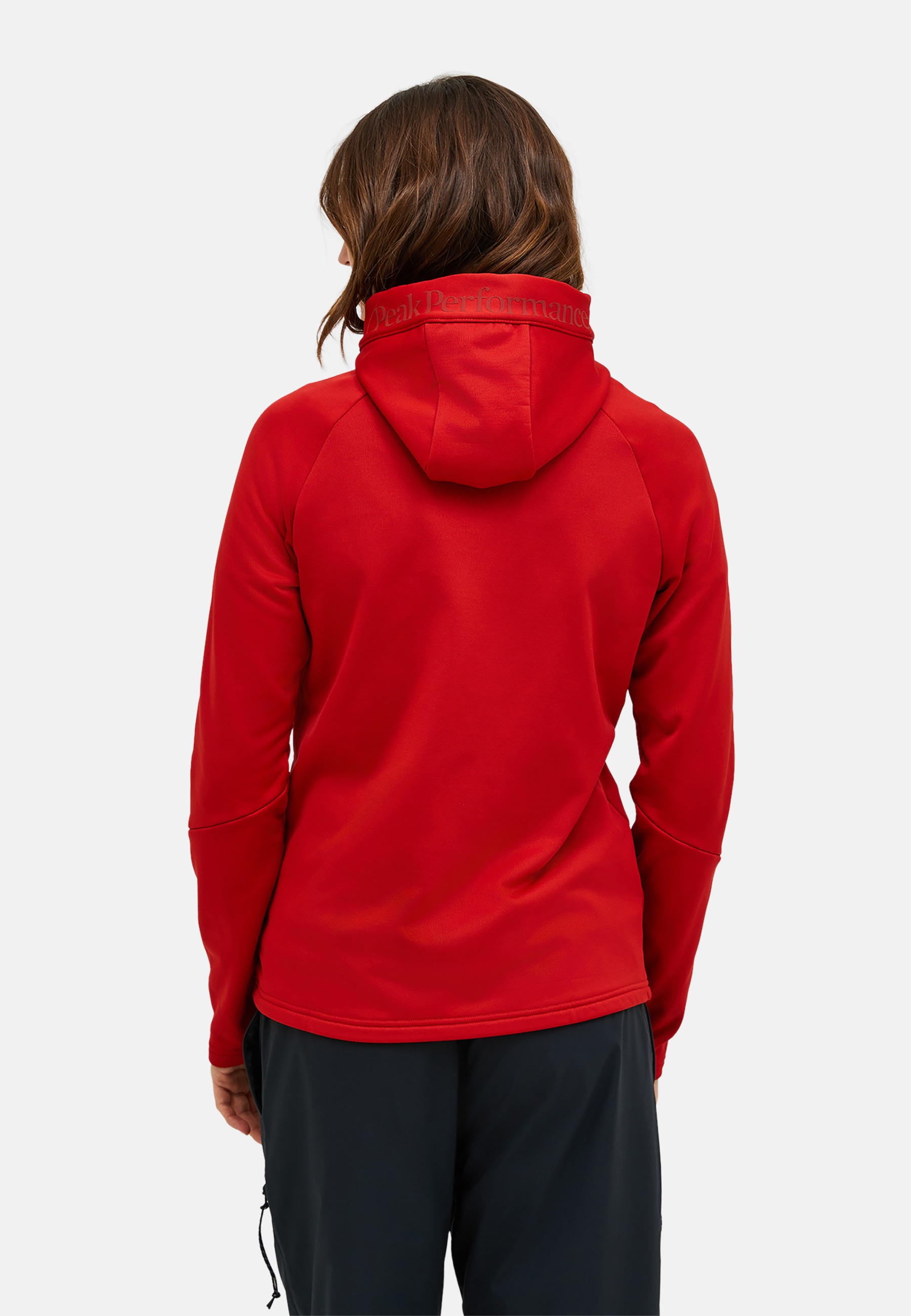 Peak Performance Fleecejacke »W Rider Essentials Midlayer Zip Hood« mit sportivem Design