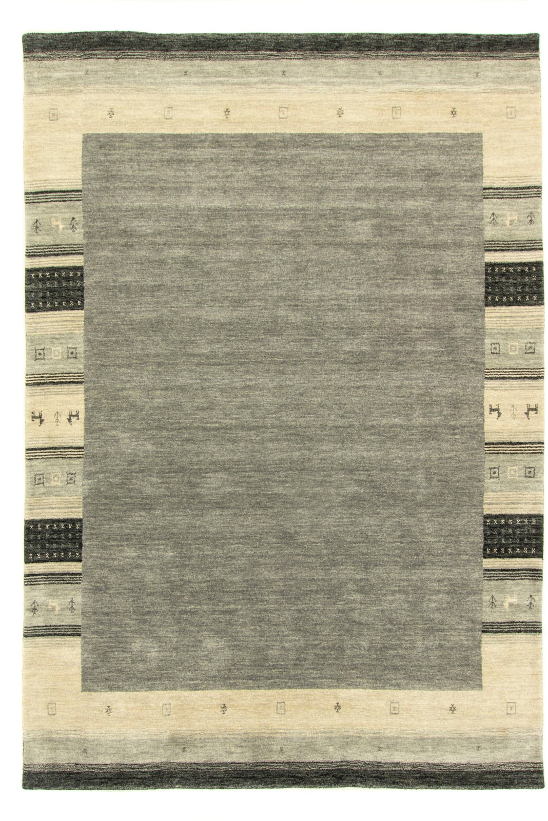 morgenland Wollteppich »Gabbeh Teppich Doha«, rechteckig, 18 mm Höhe