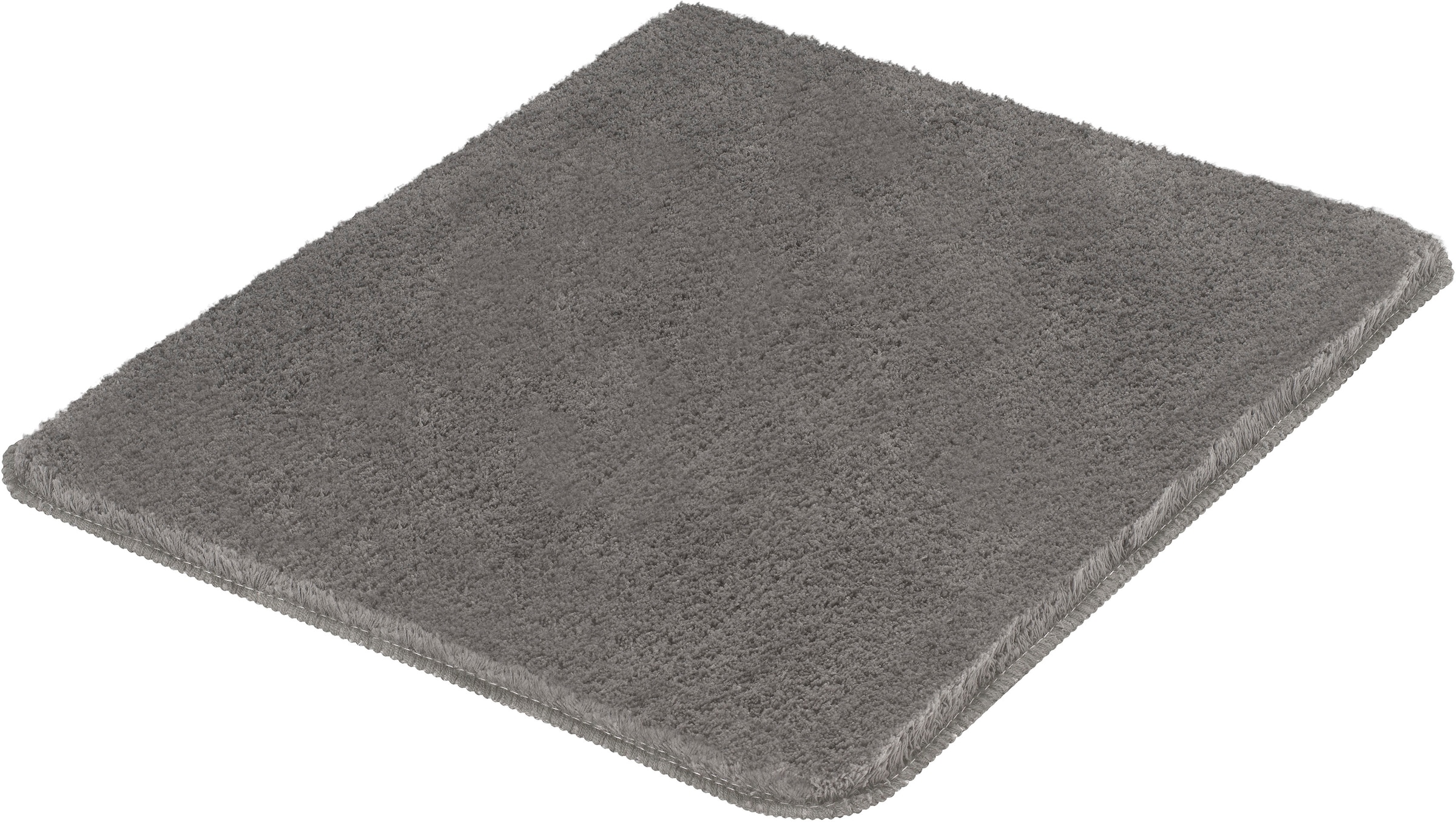 Kleine Wolke Badematte "Marco, Badvorleger, Badezimmer Teppich" Höhe 20 mm rutschhemmend beschichtet fußbodenheizungsgeeignet Badteppich, Uni Farben