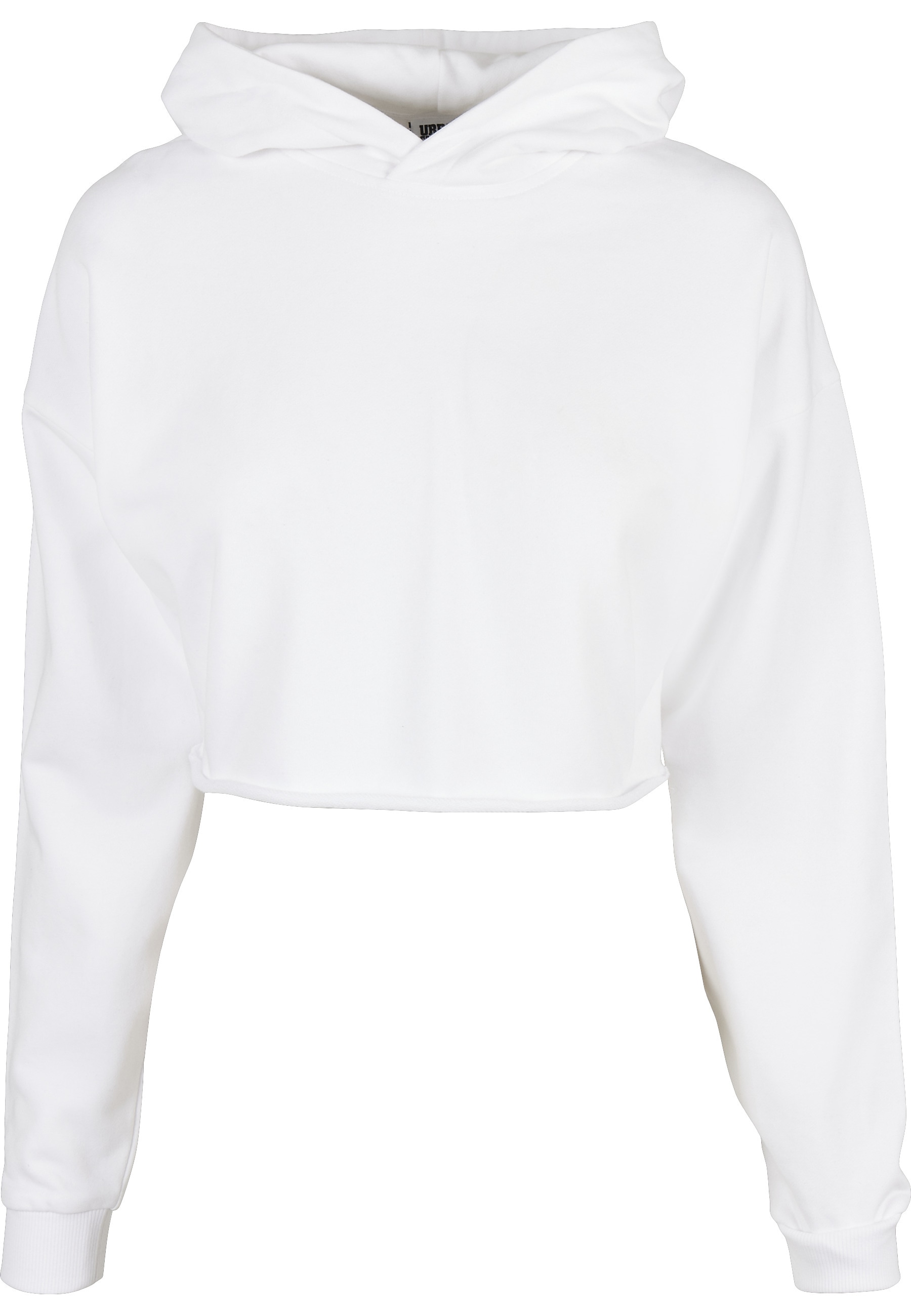 URBAN CLASSICS Rundhalspullover "Urban Classics Damen Ladies Oversized Cropped Hoody" 1