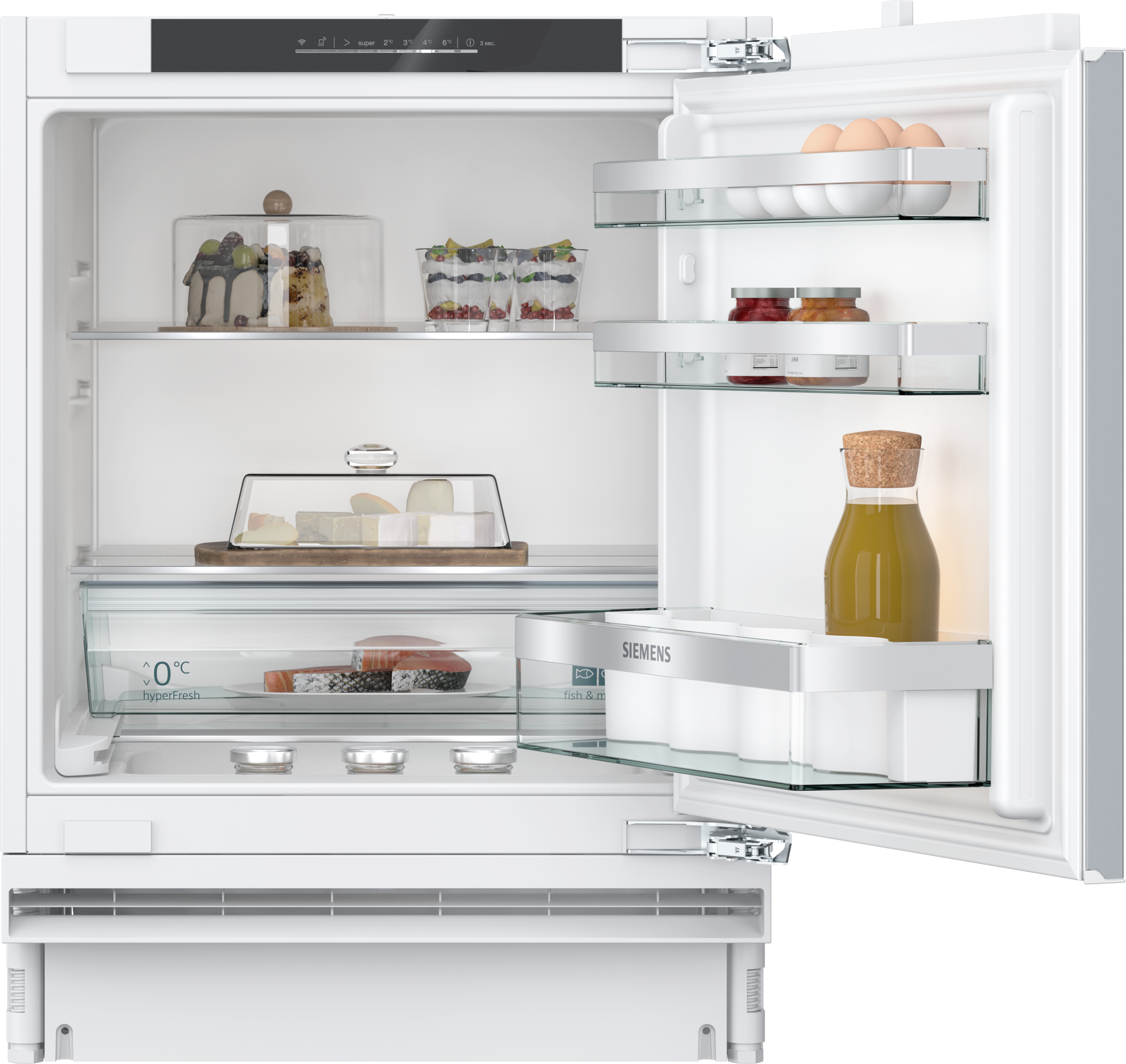 SIEMENS Einbaukühlschrank iQ500 "KU21RADE0" 82 cm hoch 59,8 cm breit günstig online kaufen
