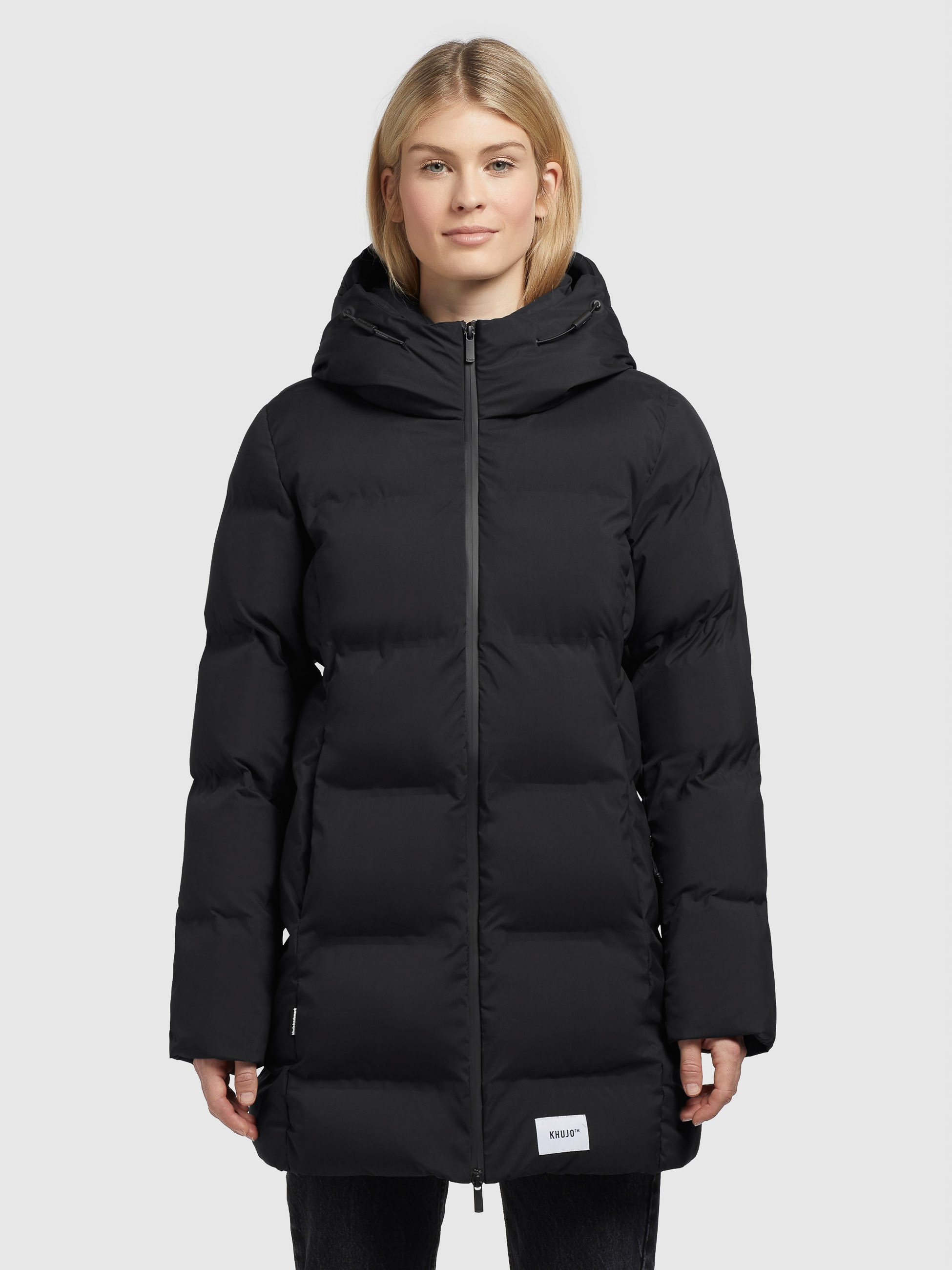 khujo Steppjacke »TANARE2«, mit Kapuze
