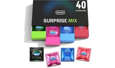 durex Kondome »Surprise Me«, (Packung, 40 St.), Für extra Stimulation kaufen