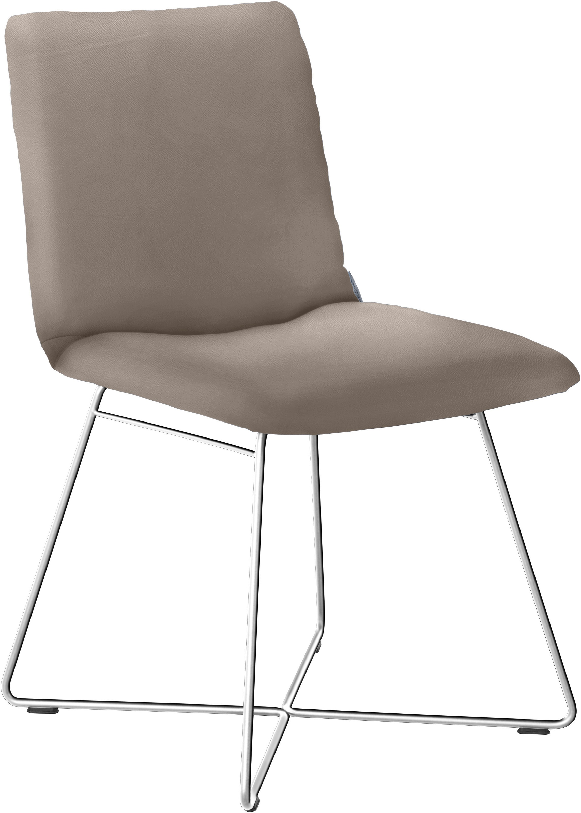 W.SCHILLIG Polsterstuhl "jakob" () mit Drahtrohrgestell in Chrom glänzend günstig online kaufen