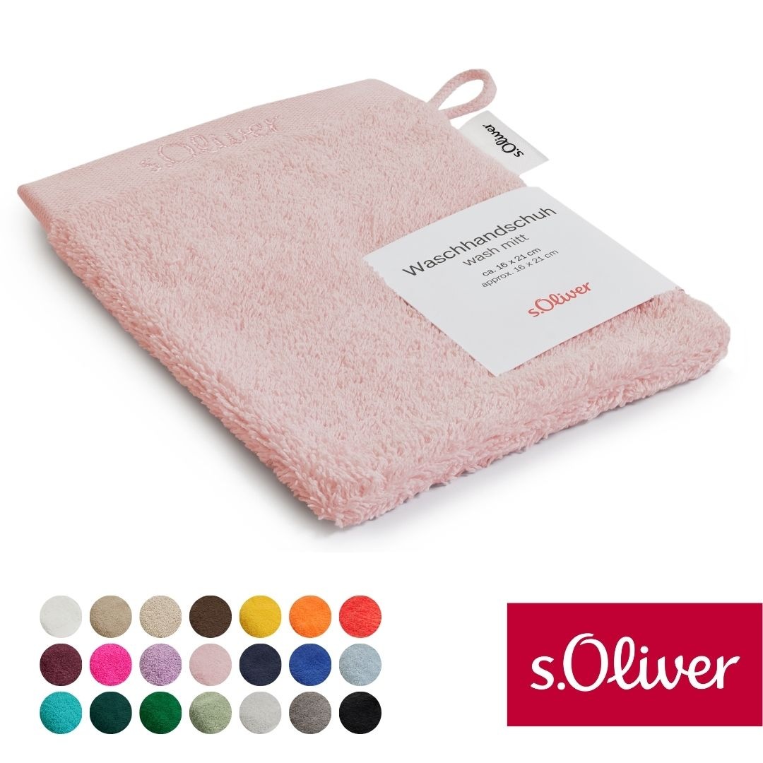 s.Oliver Waschhandschuh "s.Oliver, Premium Qualität, 600 gr/m², auch als Se günstig online kaufen