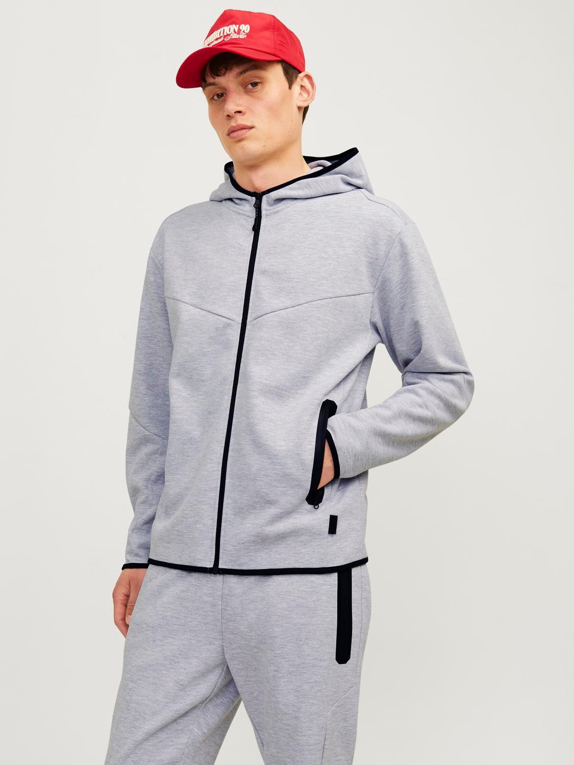 Jack & Jones Sweatjacke "JCOFUSION SWEAT ZIP HOOD NOOS" günstig online kaufen