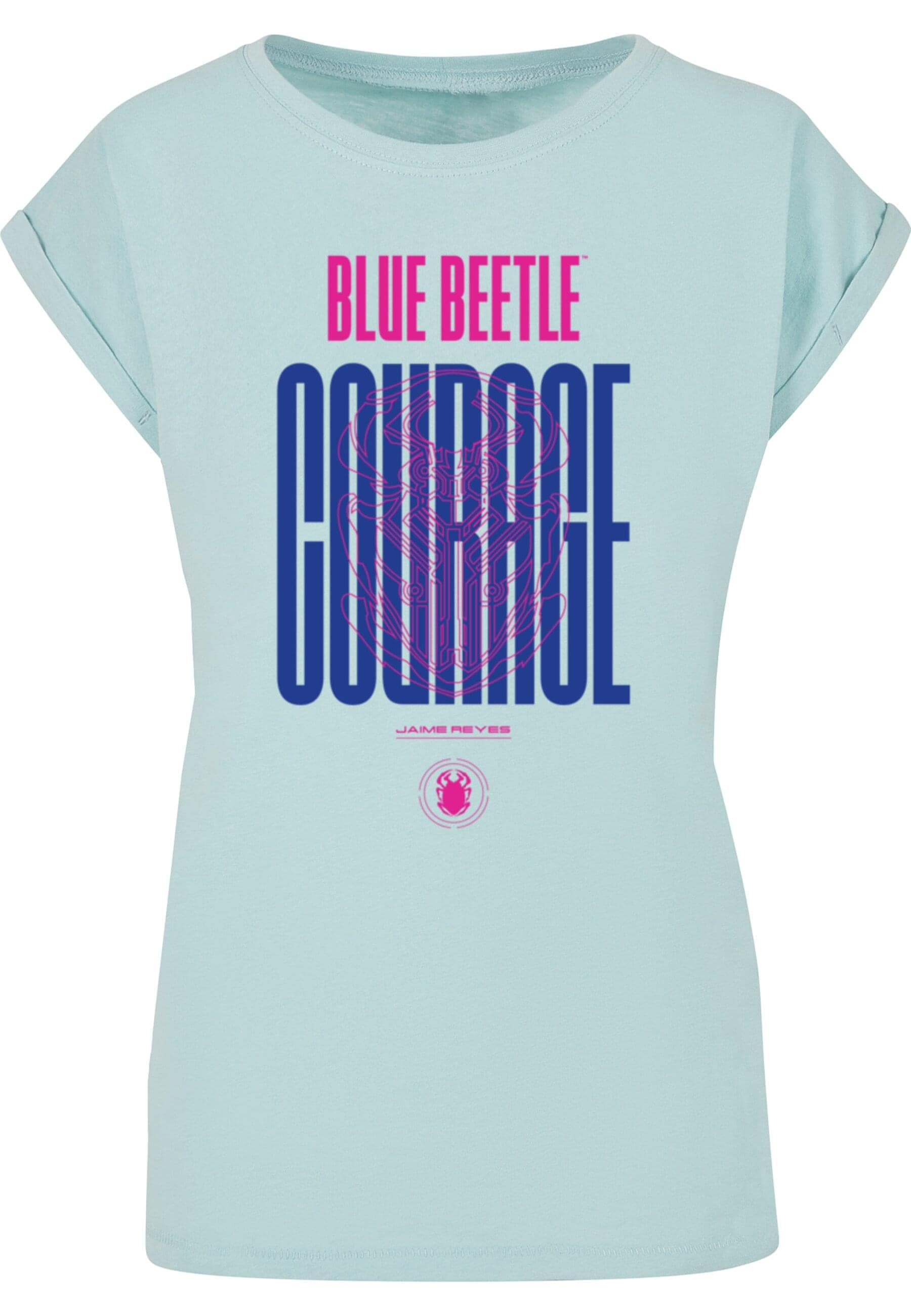 ABSOLUTE CULT T-Shirt "ABSOLUTE CULT Damen Ladies Blue Beetle - Courage T-S günstig online kaufen