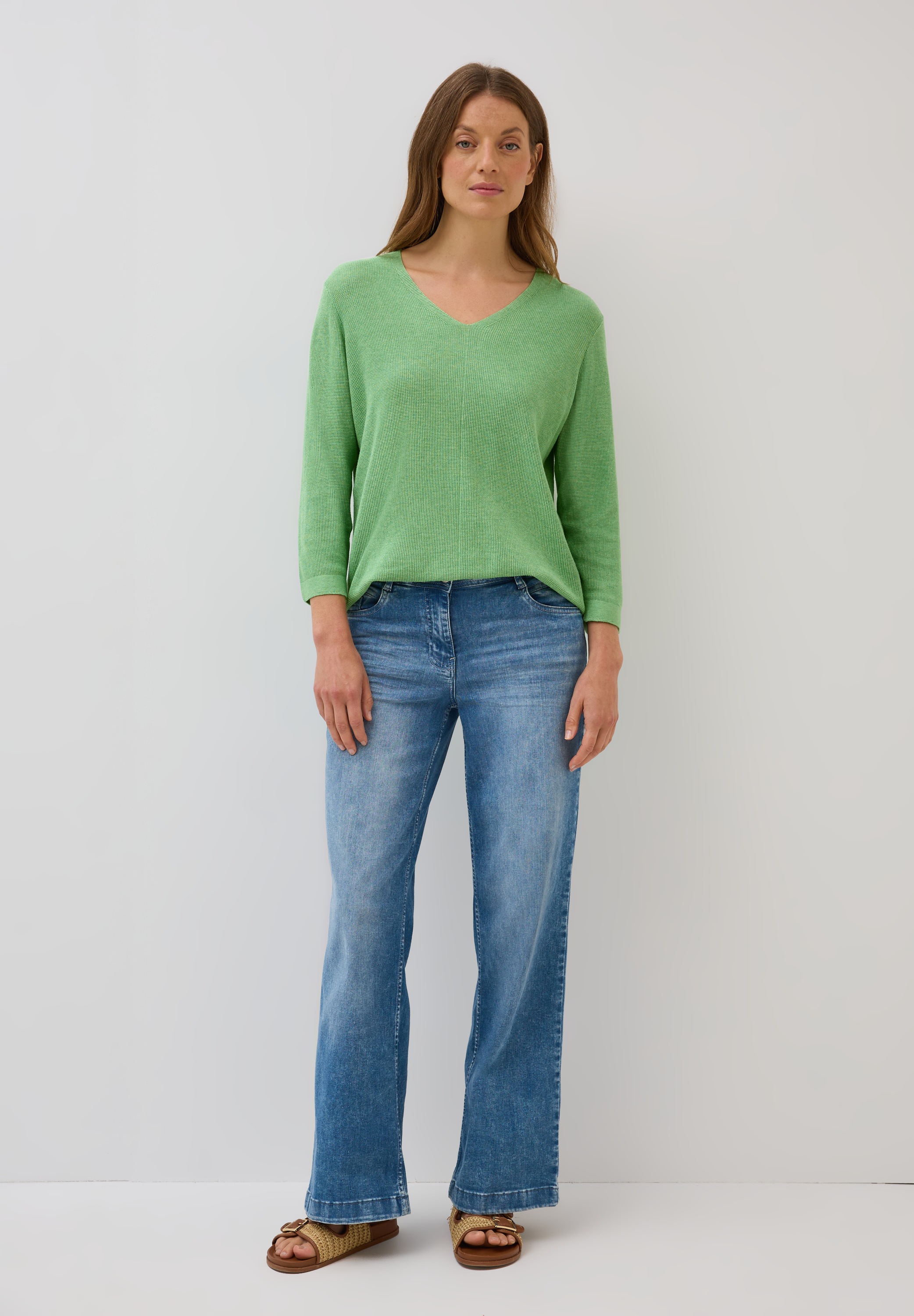 Cecil Strickpullover, im soften Baumwoll-Mix