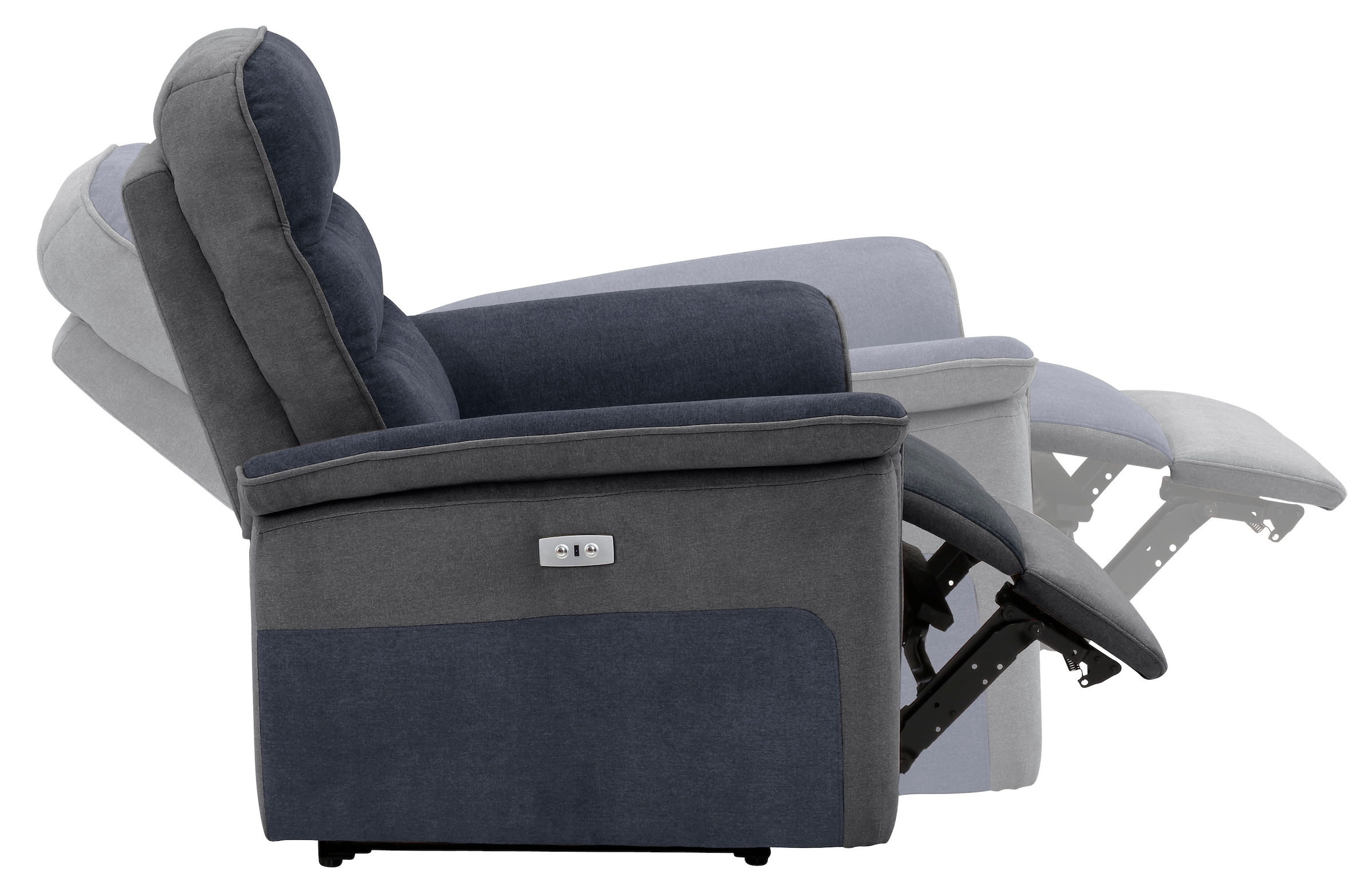 Home affaire Relaxsessel »Maldini, TV-Sessel«, mit elektrischer Relaxfunktion und USB-Steckeranschluss, Breite 109 cm