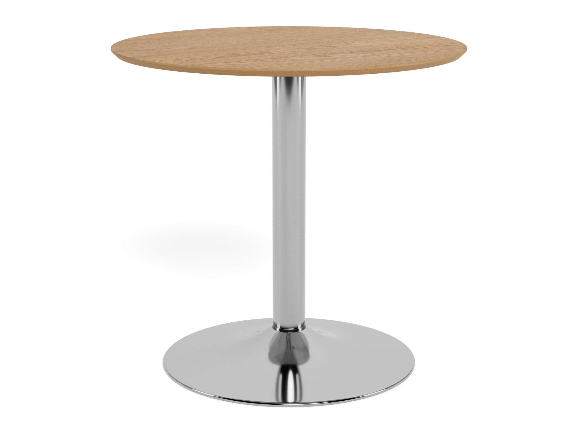 ACTONA GROUP Bartisch »Ibiza, Bistrotisch« Tisch,Eiche,Chrom Stahl,80x74cm