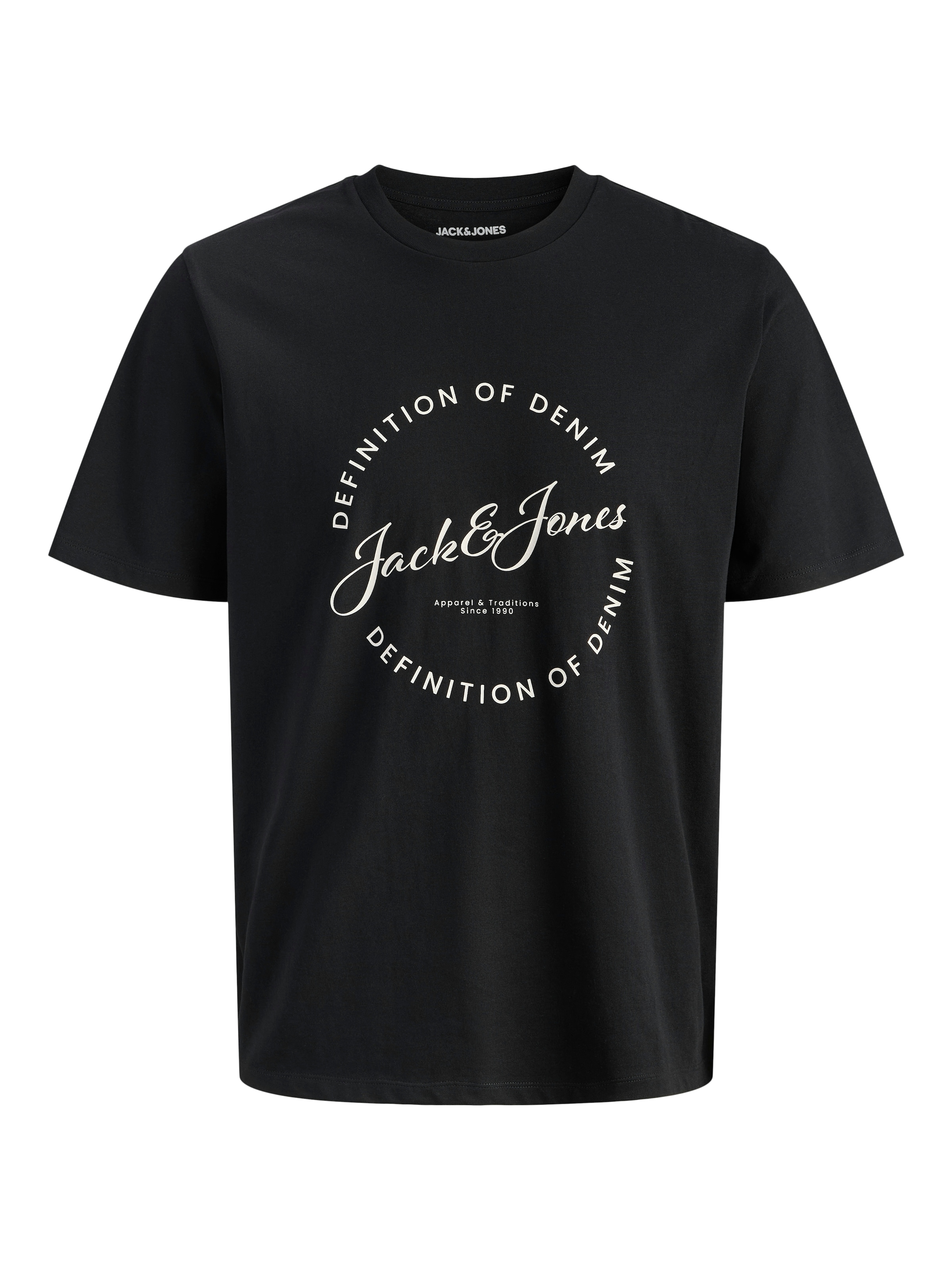 Jack & Jones PlusSize Rundhalsshirt »JJGRAYSON TEE SS CREW NECK PLS« Baumwolle, regular fit