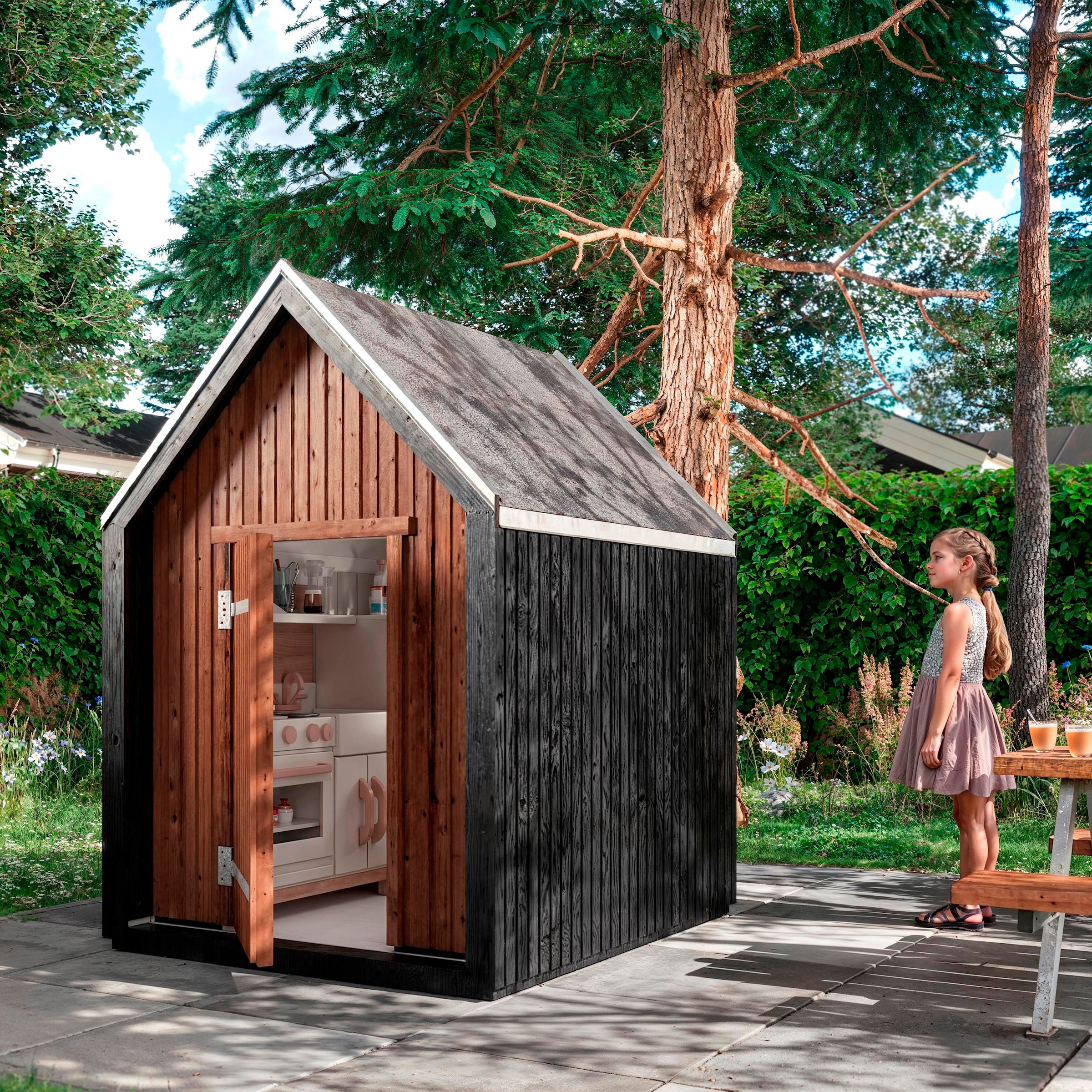 PLUS Spielhaus »Classic - 144×124 cm - unbehandelt«, Made in Europe