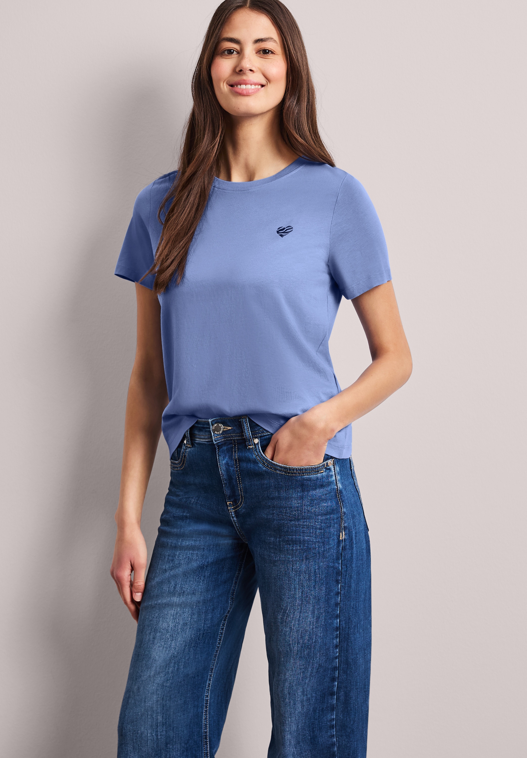 STREET ONE T-Shirt Jersey günstig online kaufen