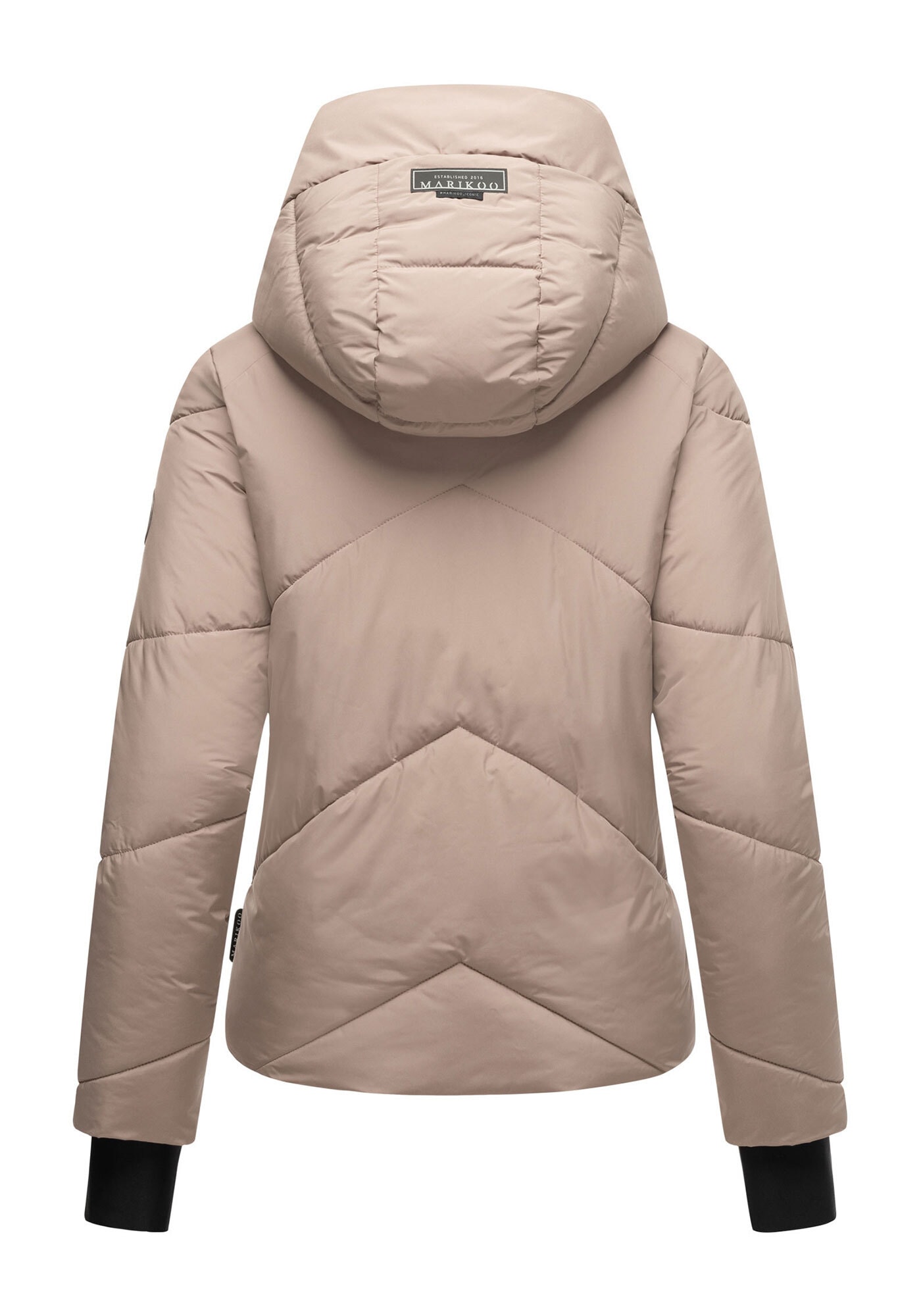 Marikoo Winterjacke »Simaraa«, mit abnehmbarem Kunstfellkragen