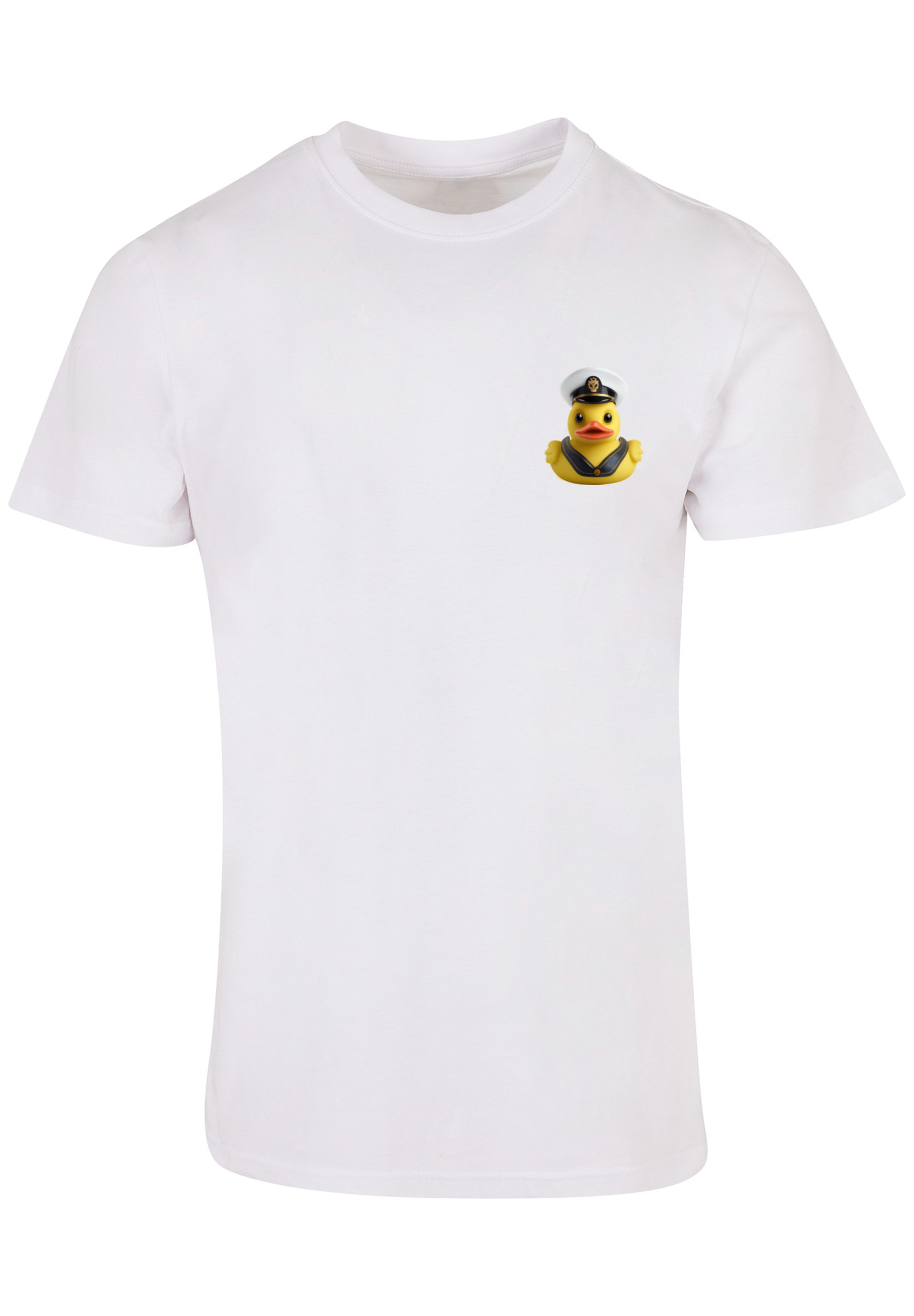 F4NT4STIC T-Shirt »Rubber Duck Captain TEE UNISEX«, Print