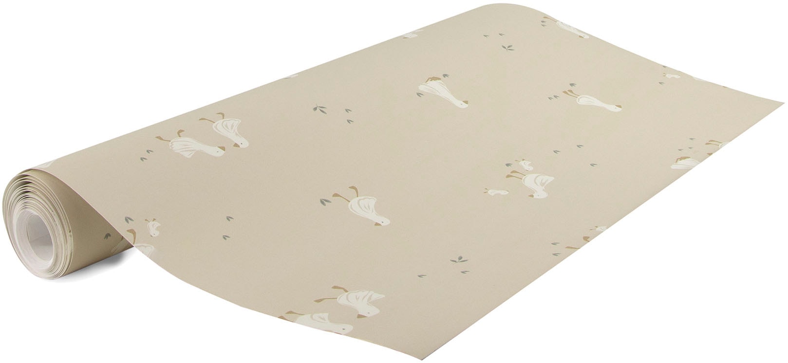 LITTLE DUTCH Vliestapete »Little Goose« glatt Design Tapeten