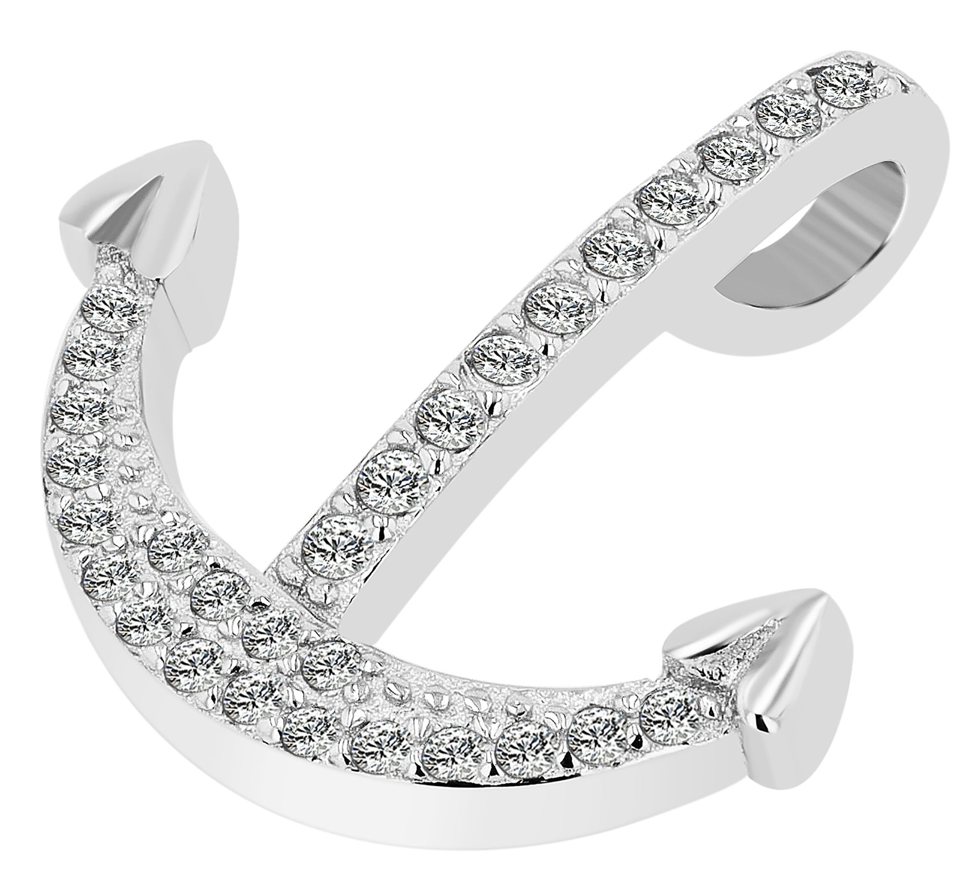 ADELIA ́S Damen Kettenanhänger "Damen Anhänger aus 925 Silber mit Zirkonia", Silber 925 (Sterlingsilber)silber, Silber 925 (Sterlingsilber),