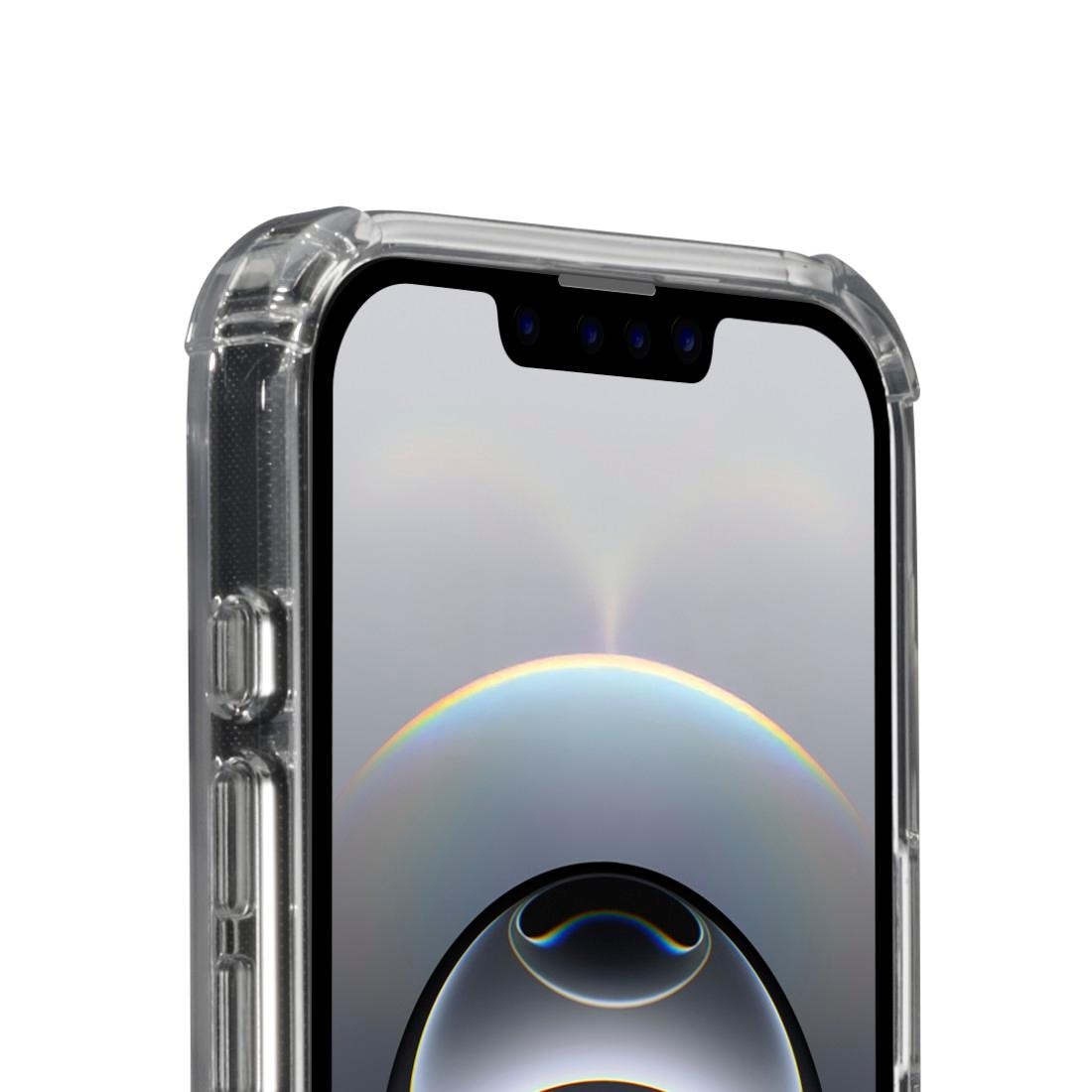 Hama Handyhülle »Handyhülle "Extreme Protect" für Apple iPhone 16e, durchsichtig«, Apple iPhone 16e, kratzfest, Anti-Vergilbung