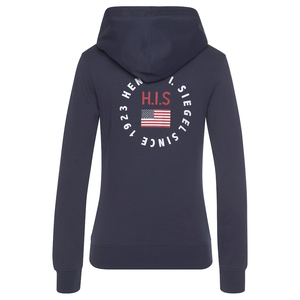 H.I.S Kapuzensweatjacke »-Loungejacke«