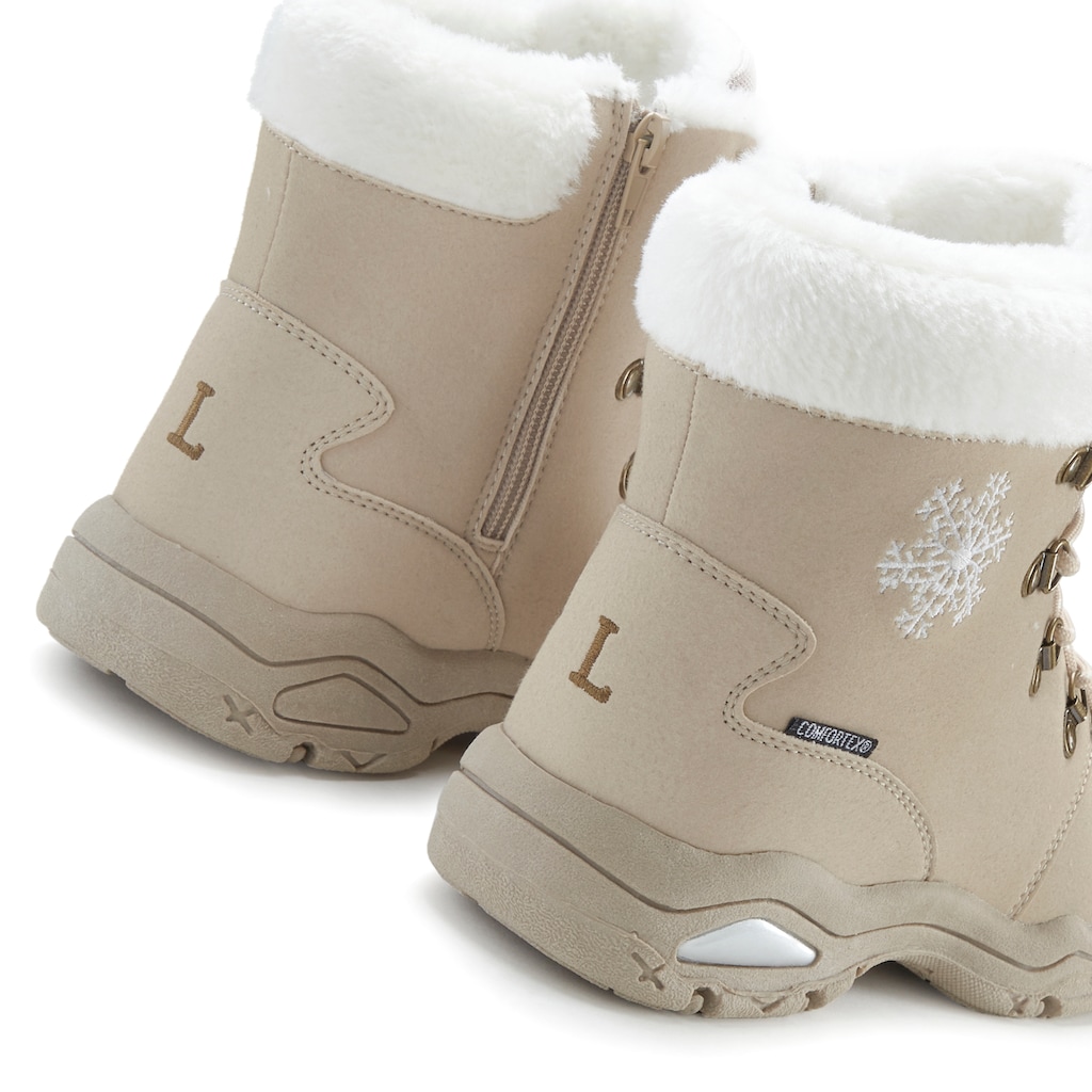 LASCANA Winterstiefelette »Stiefelette, Stiefel, Winterstiefel«