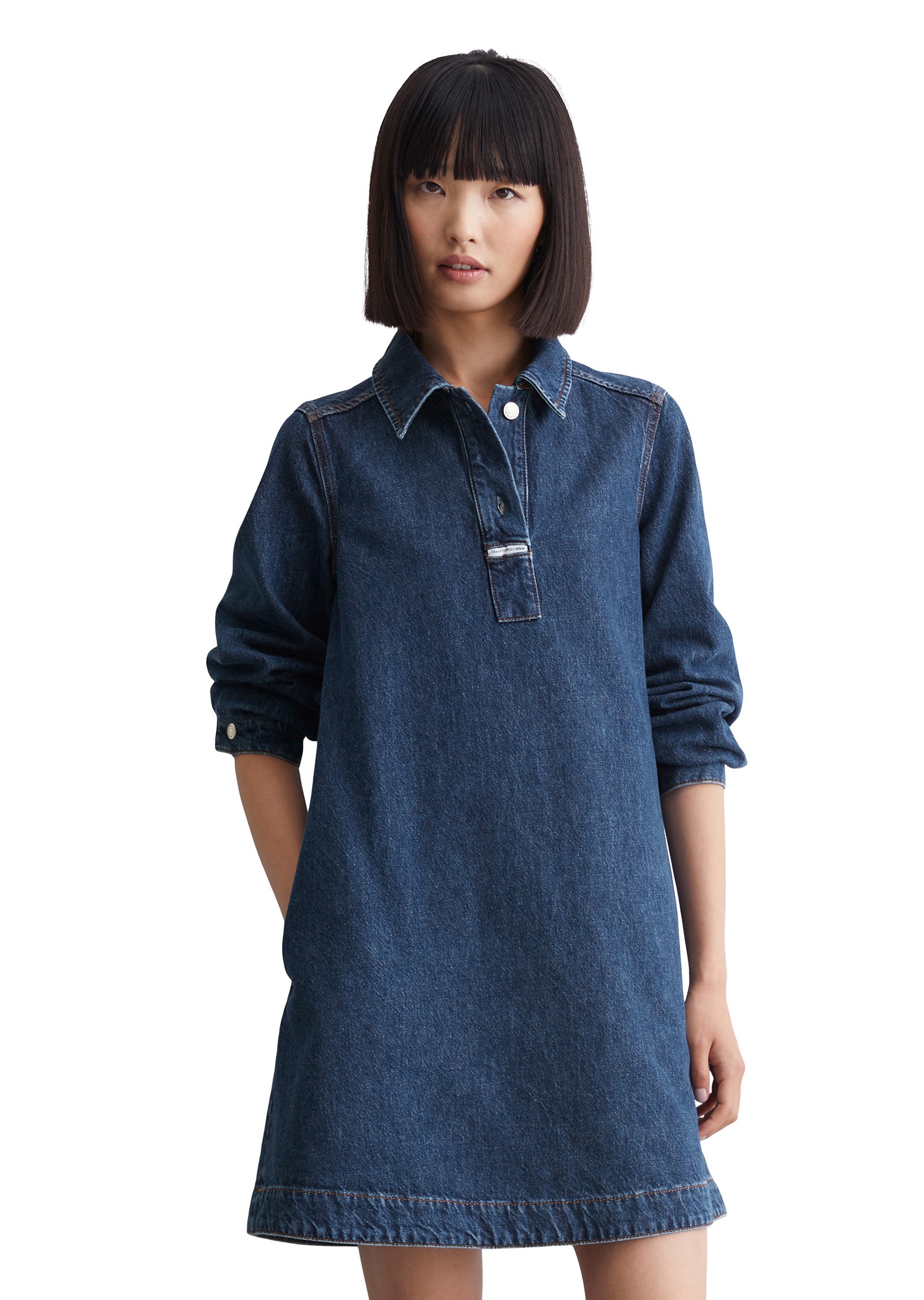 Marc OPolo DENIM Blusenkleid "aus reinem Organic Cotton"