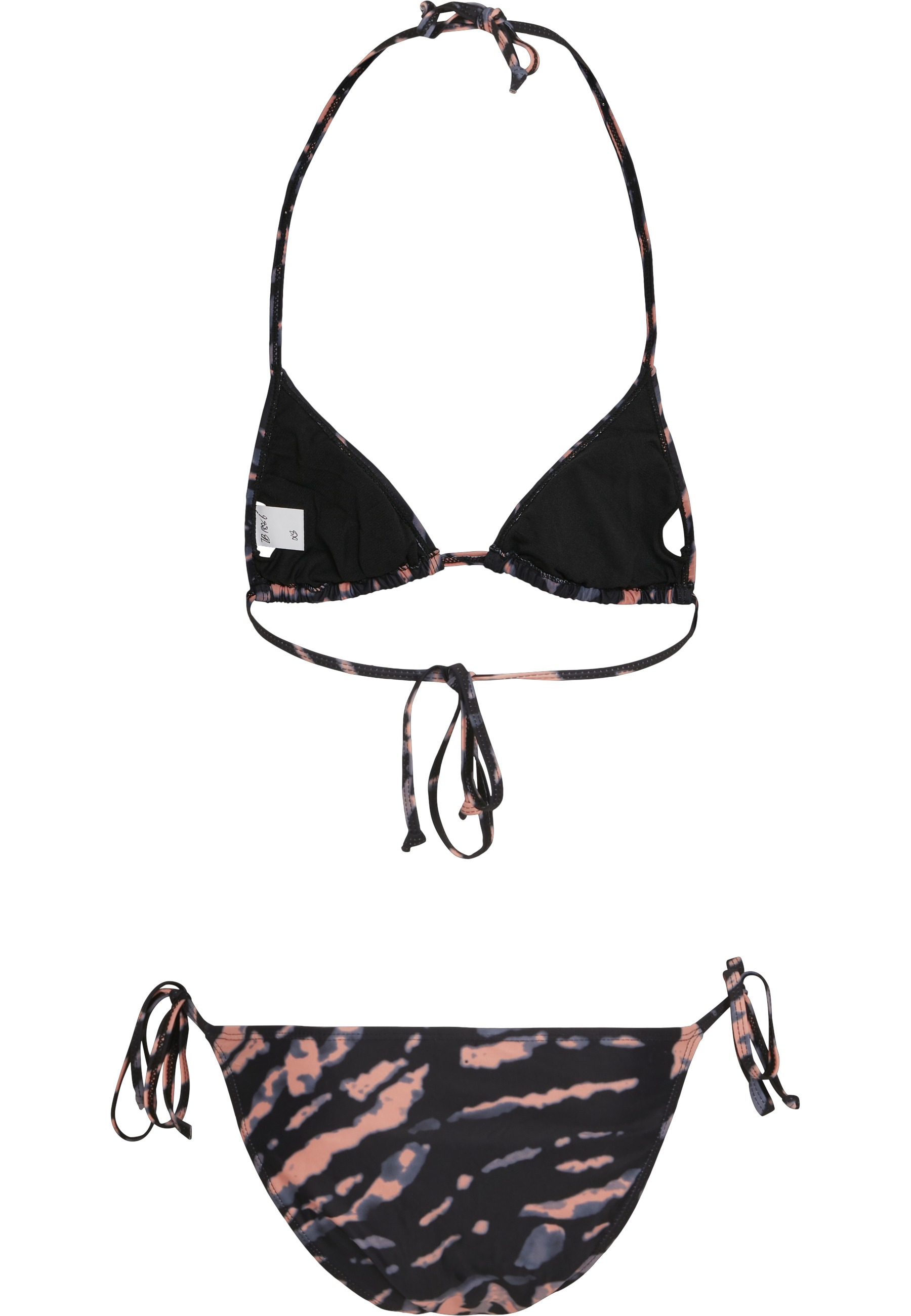 URBAN CLASSICS Bügel-Bikini "Urban Classics Damen Ladies Tie Dye Bikini" günstig online kaufen