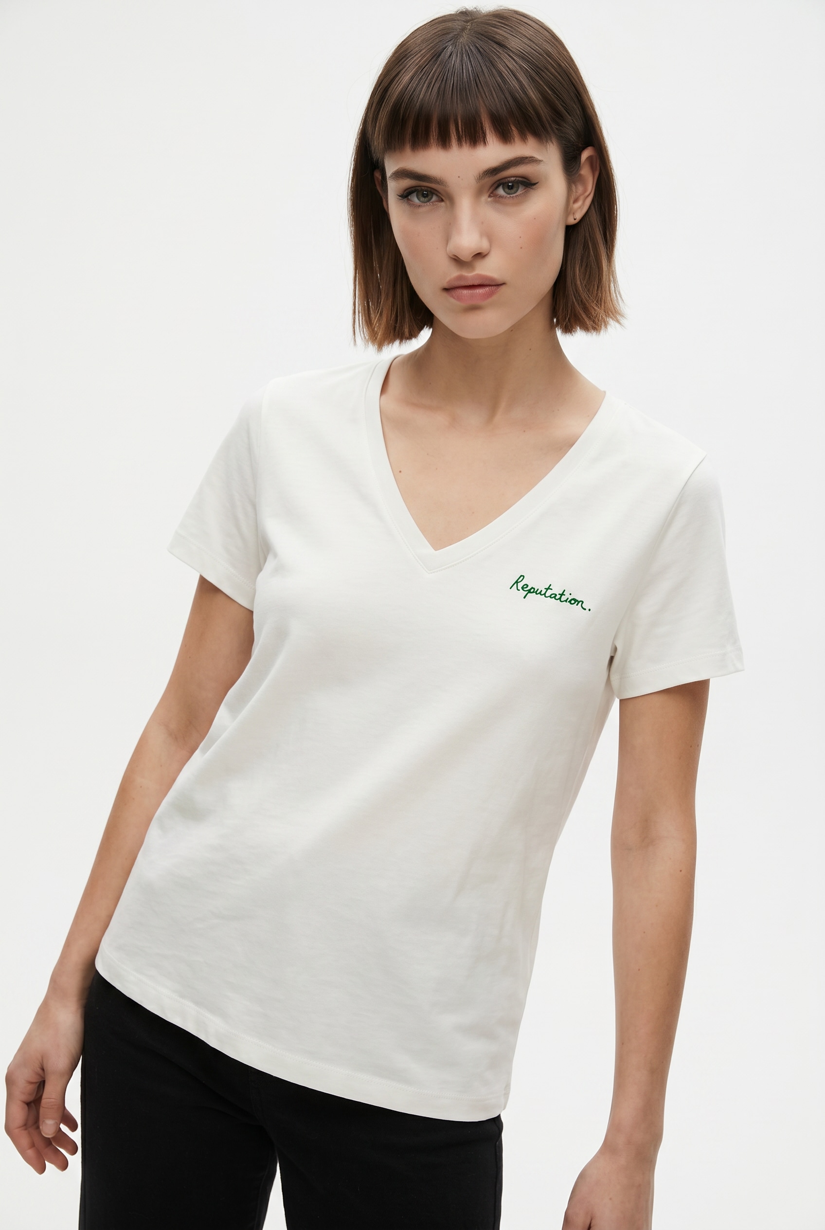 Vero Moda Kurzarmshirt »VMVIOLA VENESSA SS TOP BOX JRS« mit Print