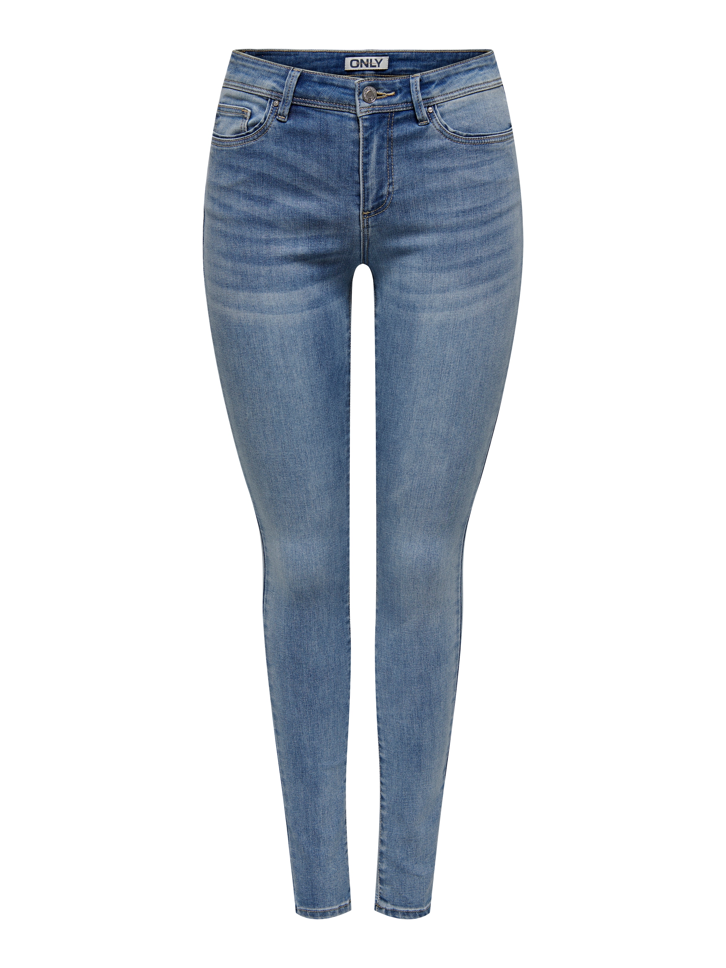 ONLY Skinny-fit-Jeans »ONLWAUW MID SKINNY DNM GUABOX«
