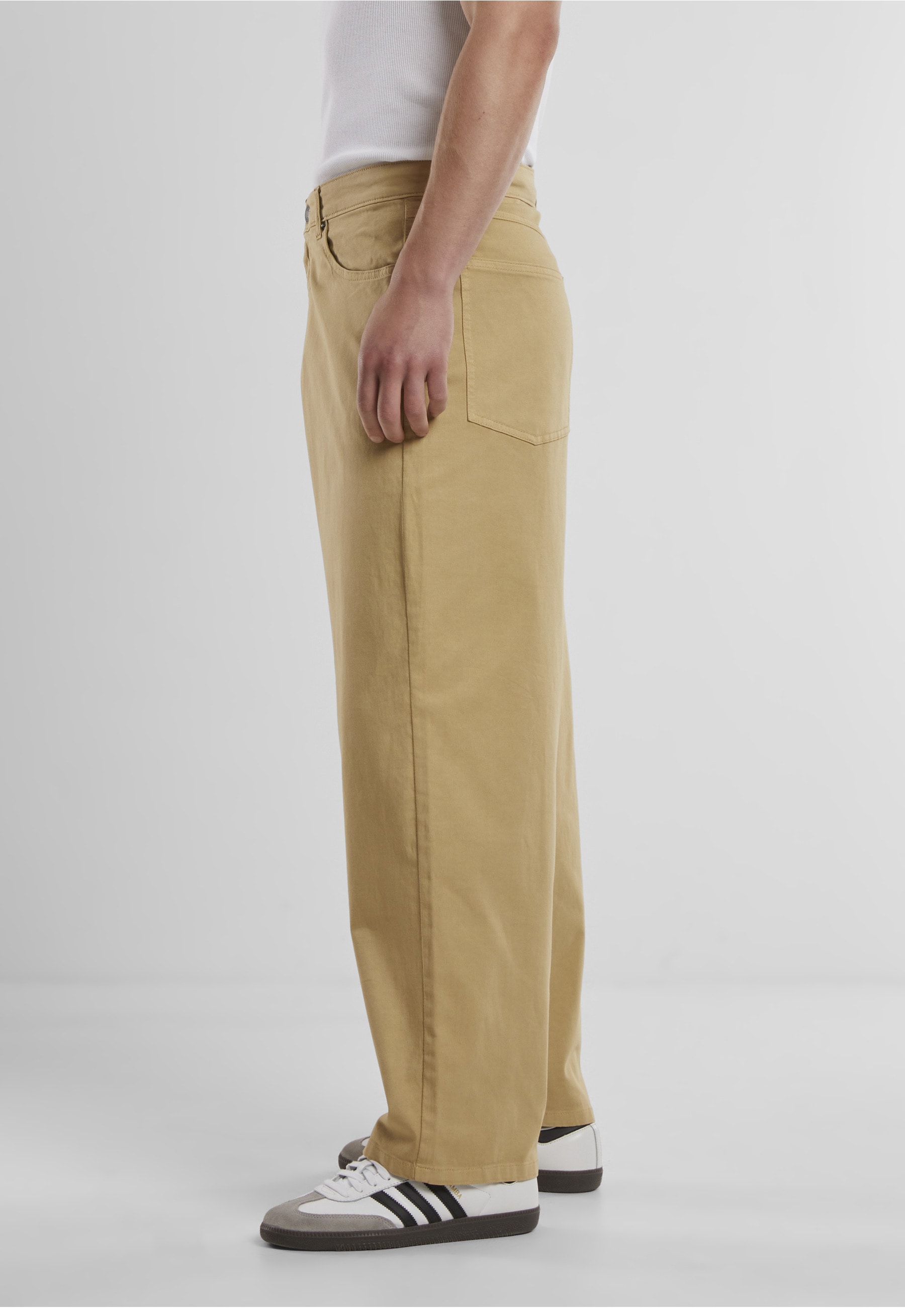 URBAN CLASSICS Stoffhose »Urban Classics Tapered Twill Baggy Pants«