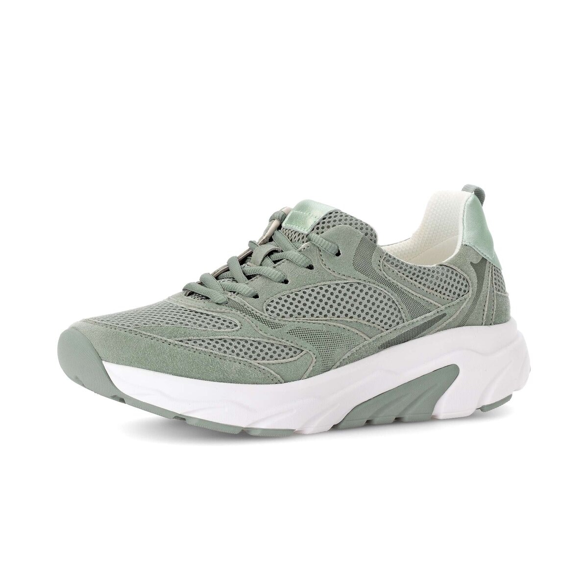 Gabor Sneaker "Sneaker low Materialmix Leder/Lederimitat" günstig online kaufen