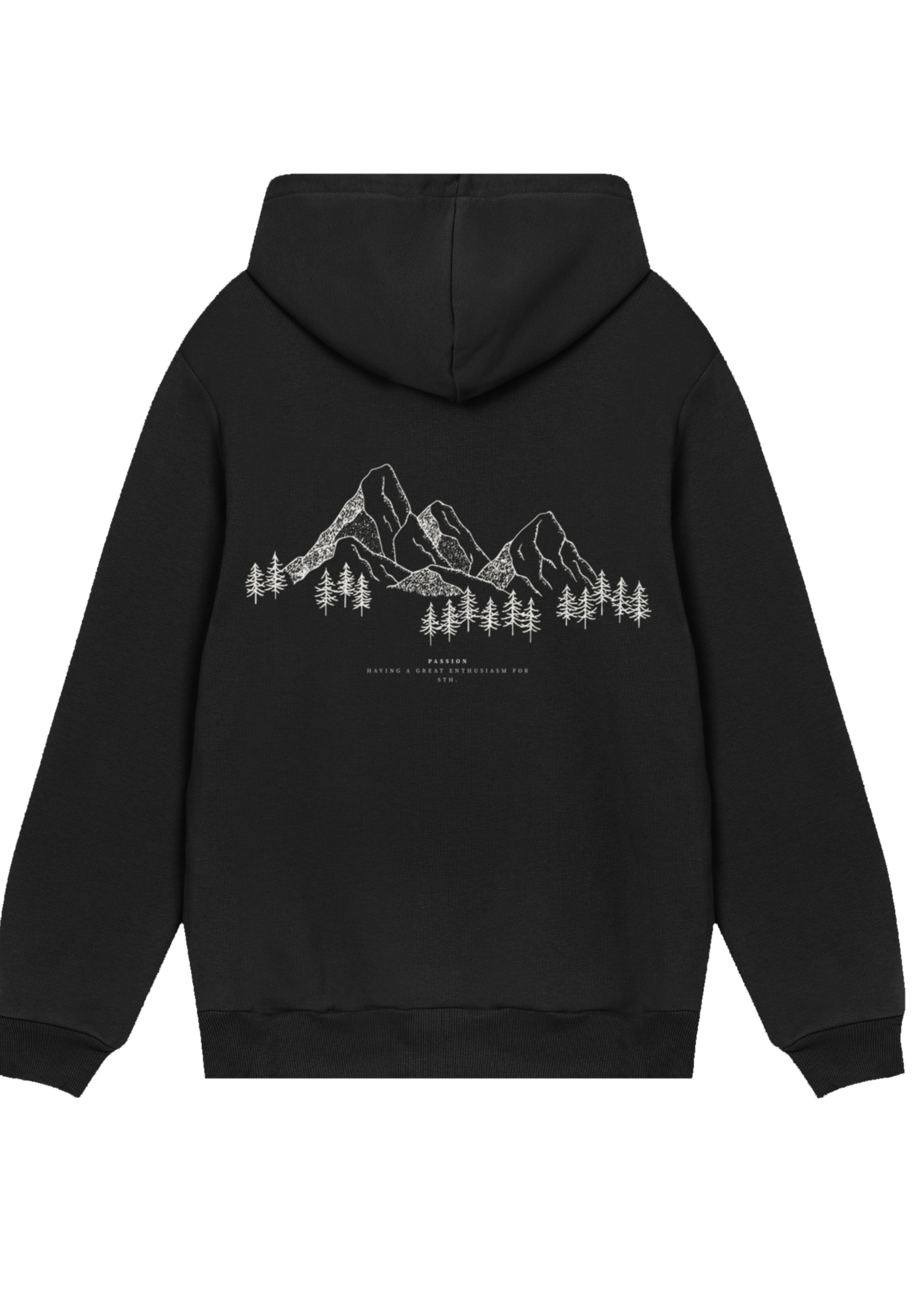 F4NT4STIC Kapuzenpullover »Mountain Berge Natur V2«, Premium Qualität