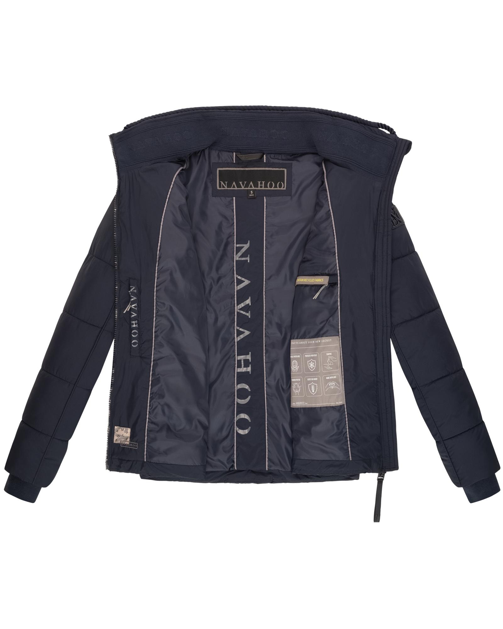 Navahoo Steppjacke »Liebesfee 14«, ohne Kapuze, gesteppte Damen Übergangsjacke mit wattiertem Stehkragen