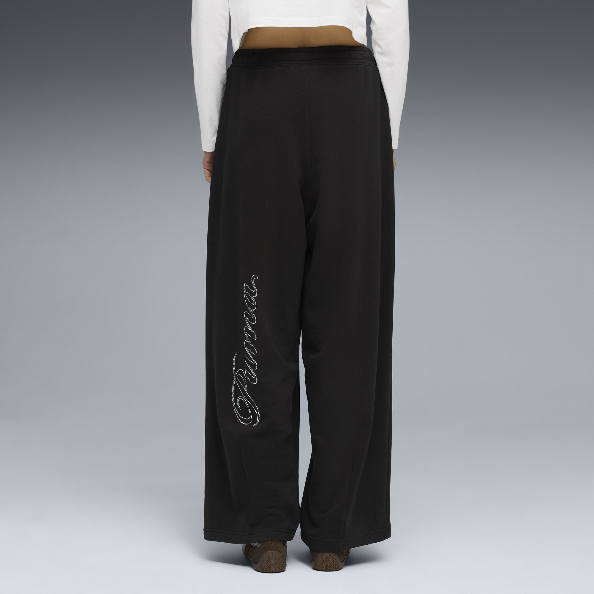 PUMA Sporthose »Essentials Graphics Bedazzled Slouchy Hose Damen«