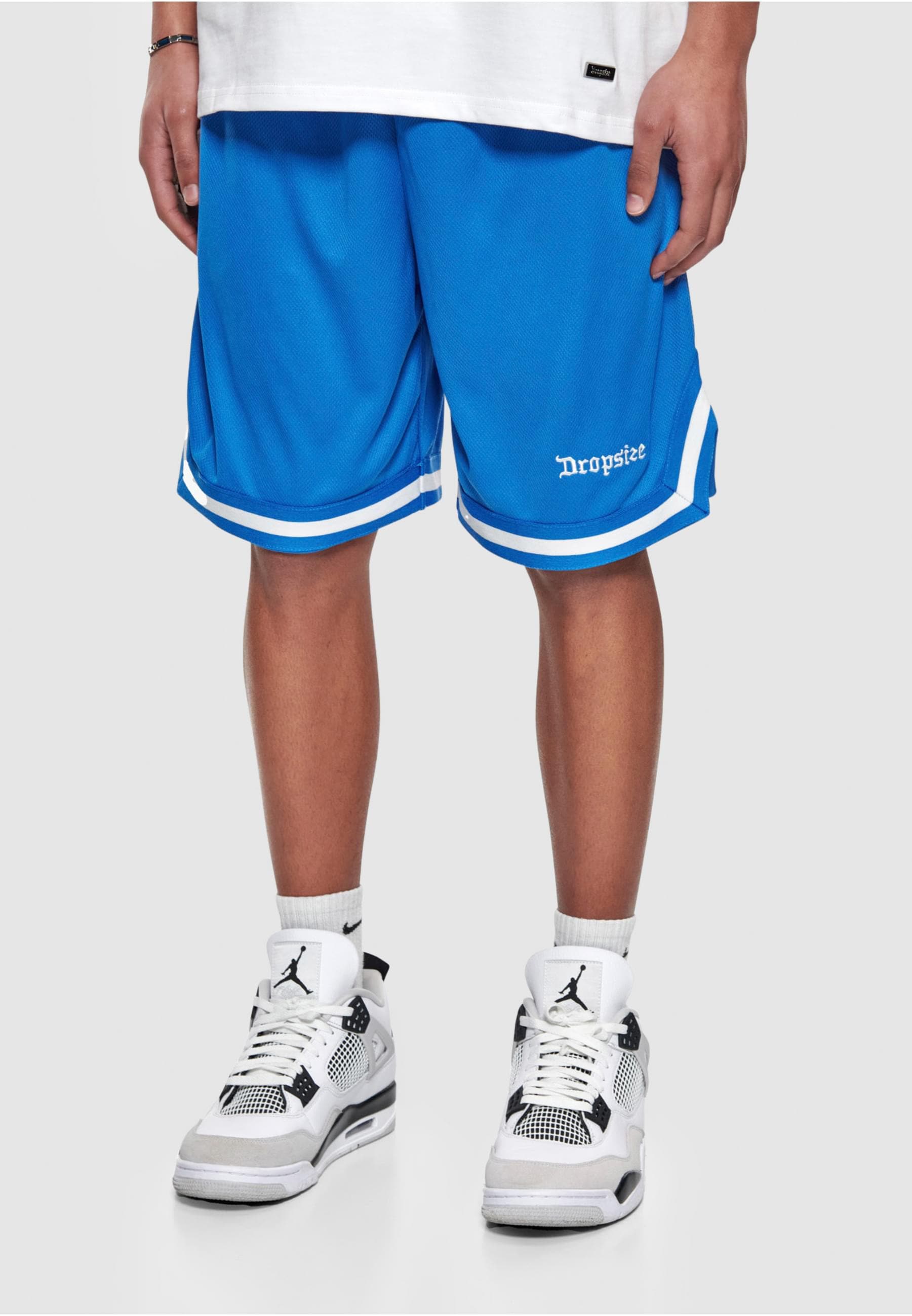 Dropsize Shorts »Dropsize Herren Dropsize Logo Mesh Shorts«, (1 tlg.)