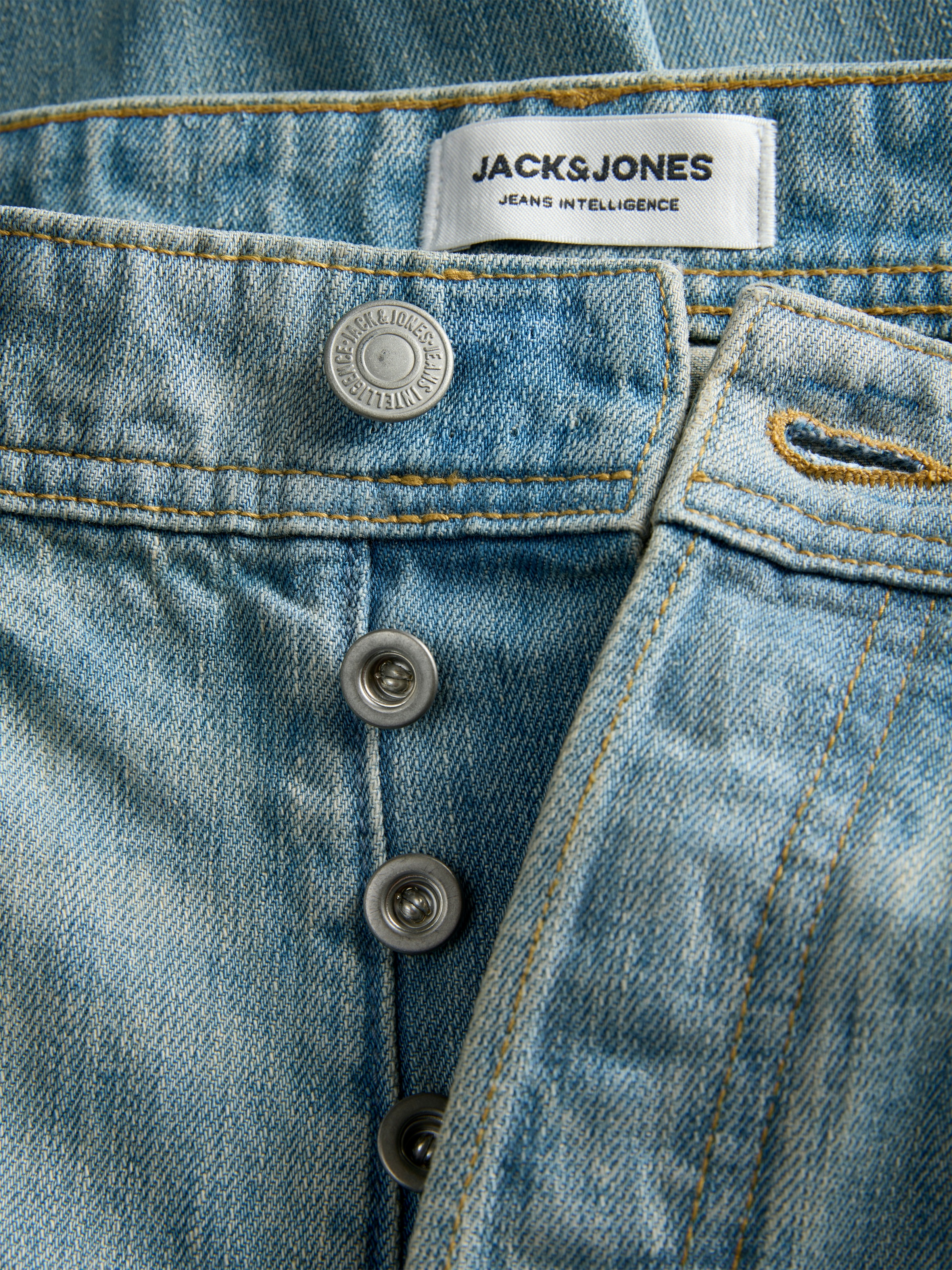Jack & Jones Relax-fit-Jeans »JJIALEX mit cleanem Look und Taschenvielfalt« Baumwolle, relax fit
