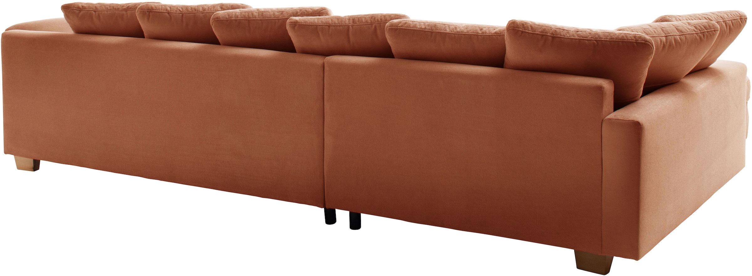 Mr. Couch Ecksofa »Bologna, L-Form, mit Kaltschaum« bis 140 kg pro Sitzplatz belastbar