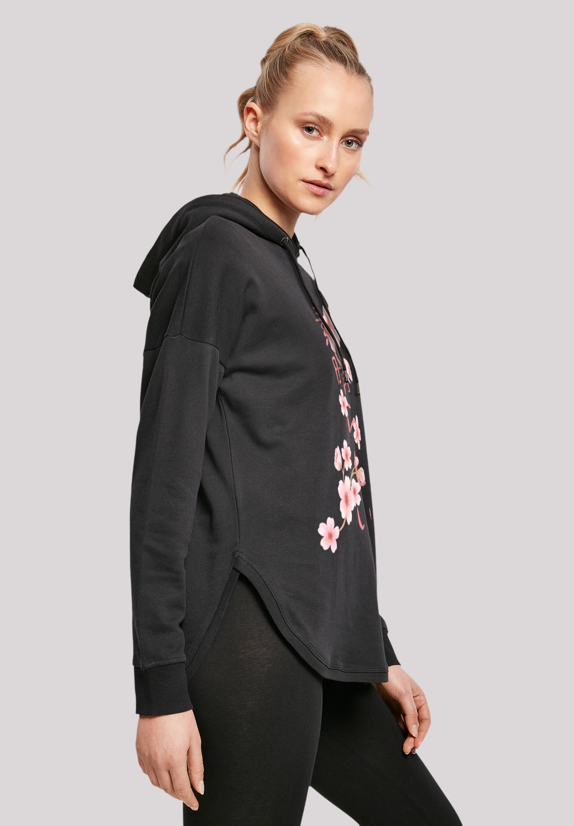 F4NT4STIC Kapuzenpullover »Kirschblüten Asien«, Print