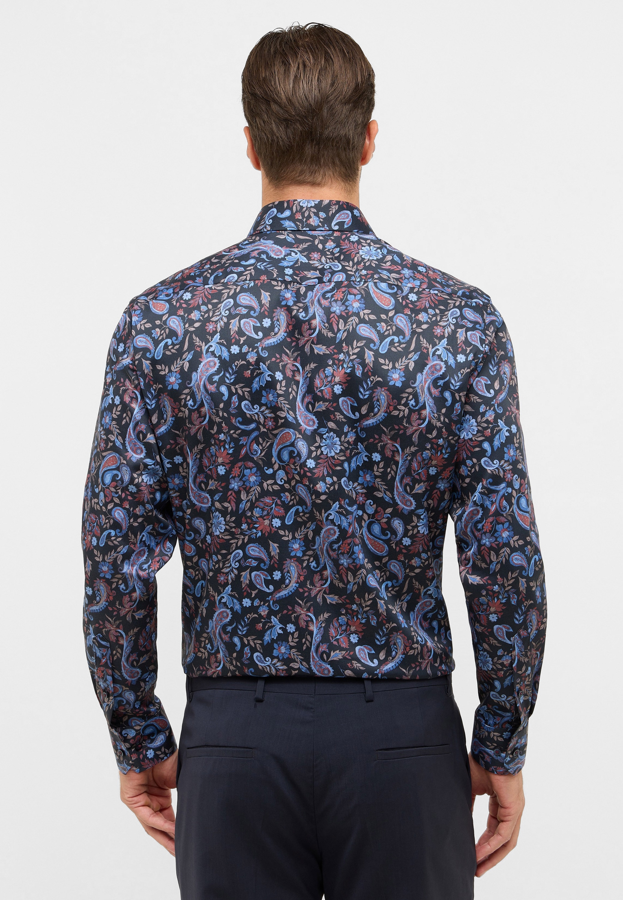 Eterna Langarmhemd »MODERN FIT«, NON IRON (bügelfrei)