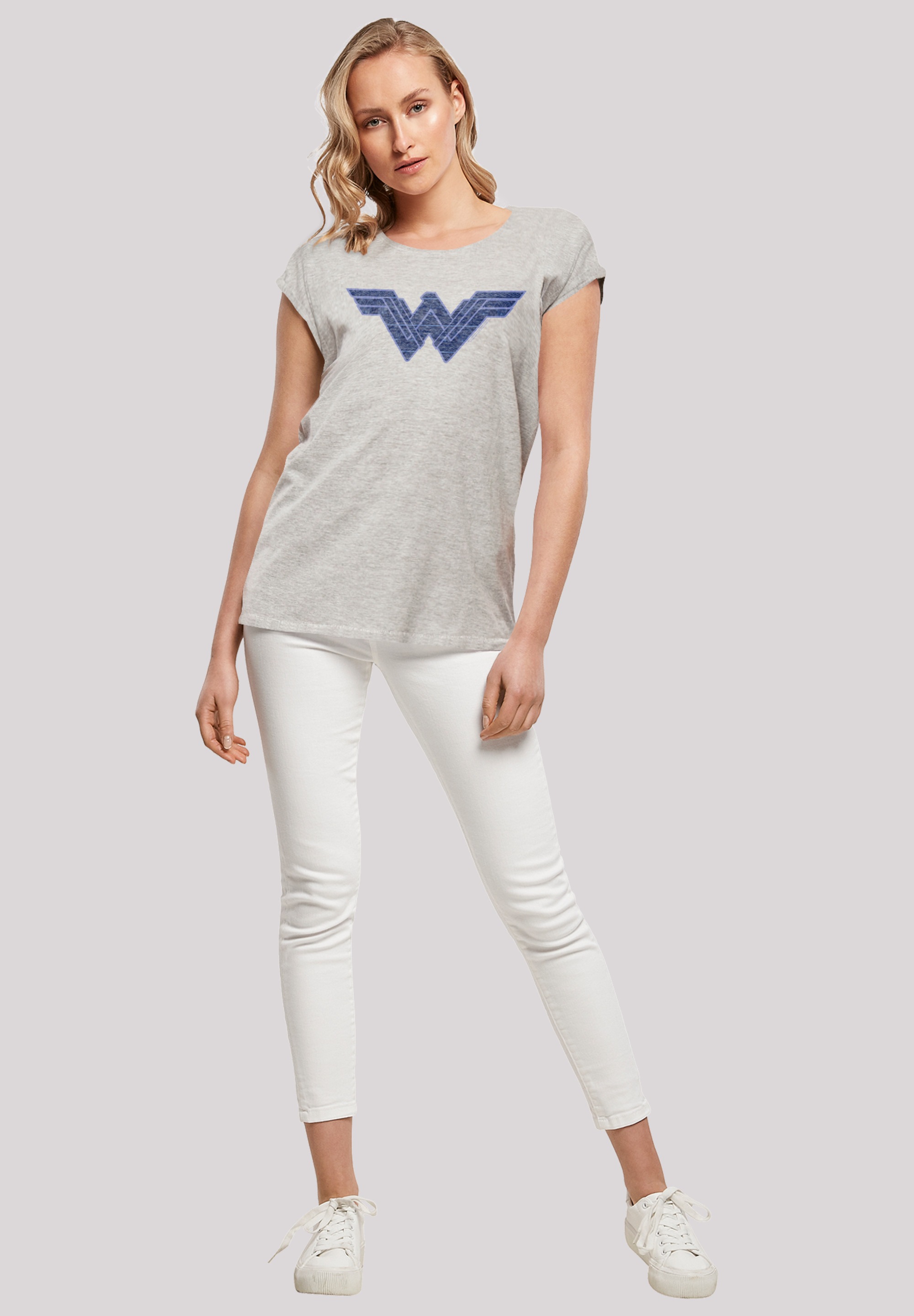 F4NT4STIC T-Shirt »DC Comics Wonder Woman Pattern Fill Logo«, Print